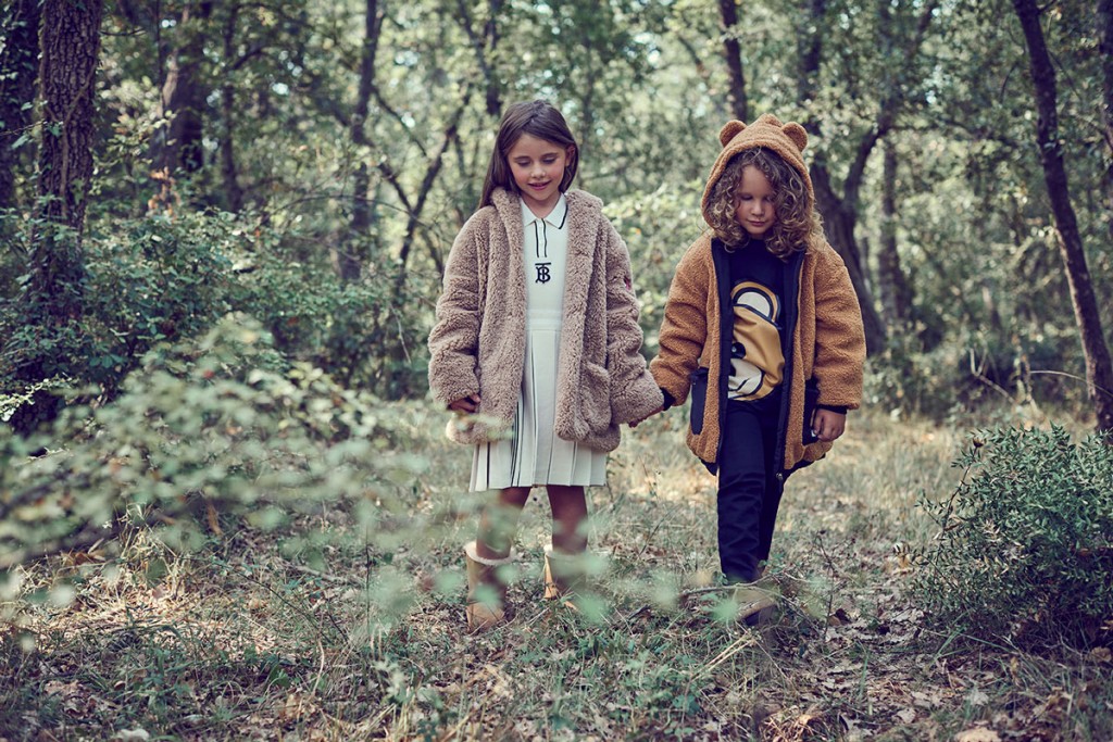 Collezione autunno inverno 2022-23 moda bambino