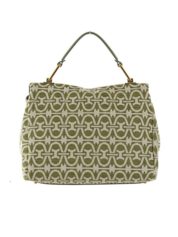 Liya winter monogram in tessuto