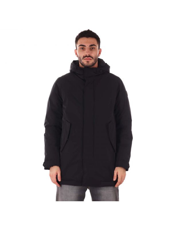 Piumino lungo impermeabile interno seamless