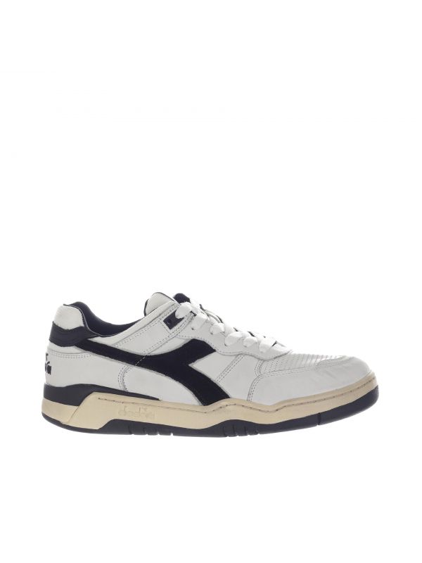 Diadora sneaker b.560 in pelle used da uomo