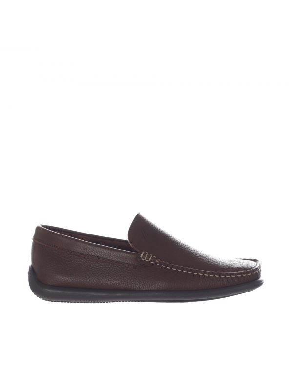 Frau slip on in pelle bottalata da uomo