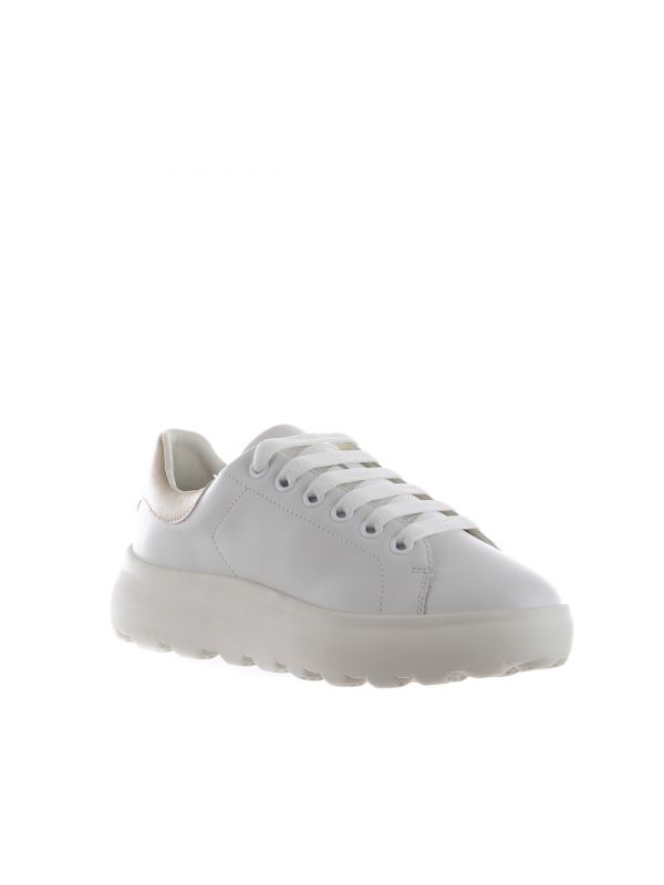 Geox sneaker d spherica in pelle da donna