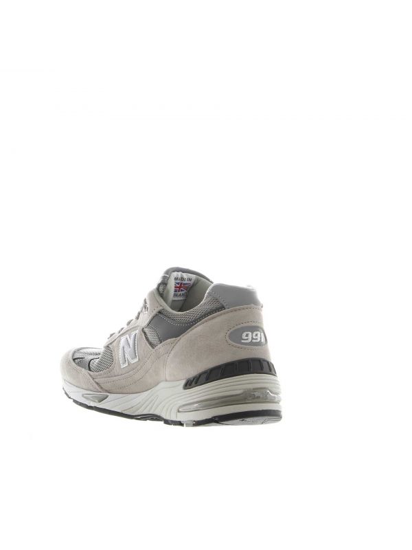 New balance sneaker 991 in camoscio e pelle da uomo