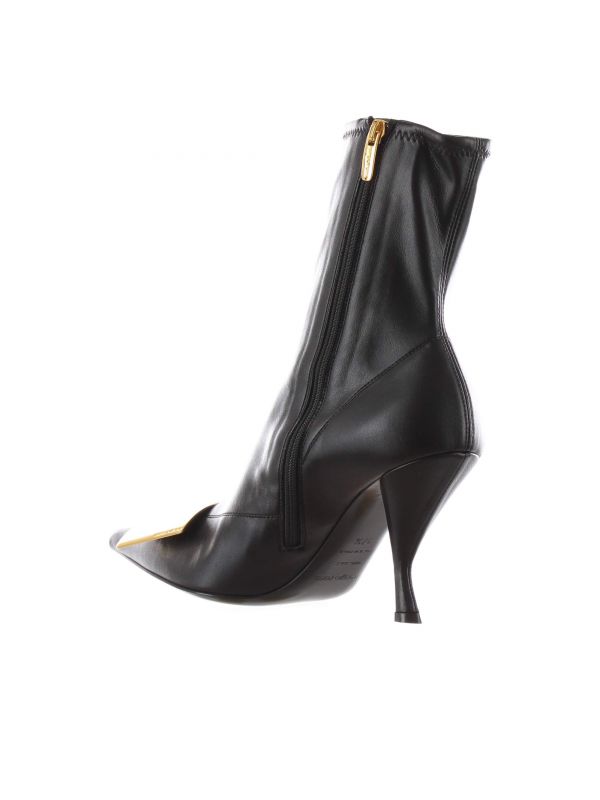Sergio rossi stivaletto miroir in pelle da donna