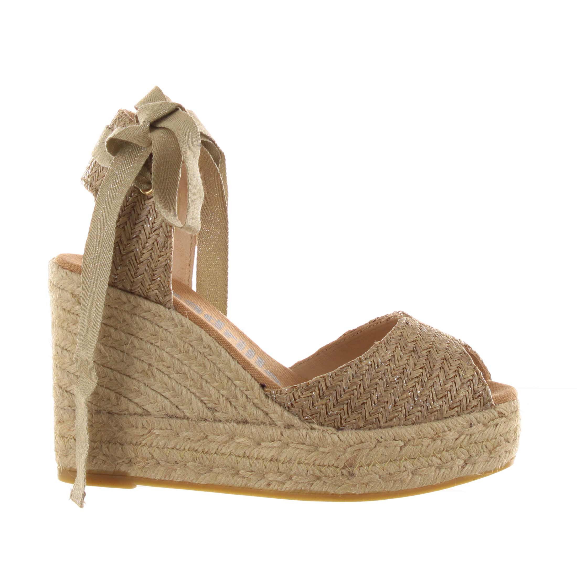 Espadrillas open-toe andi abe in tessuto 