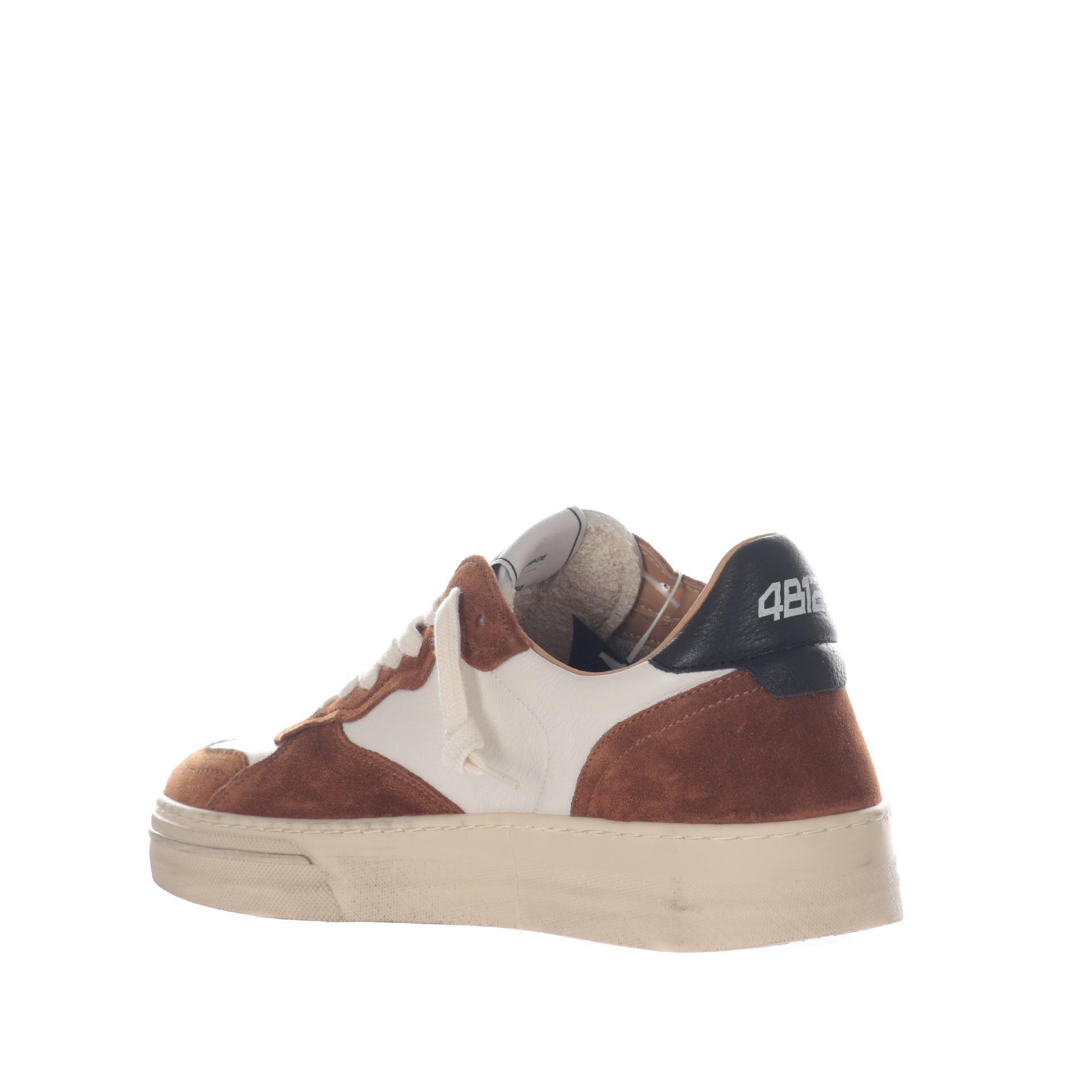 4b12 sneaker in pelle da uomo