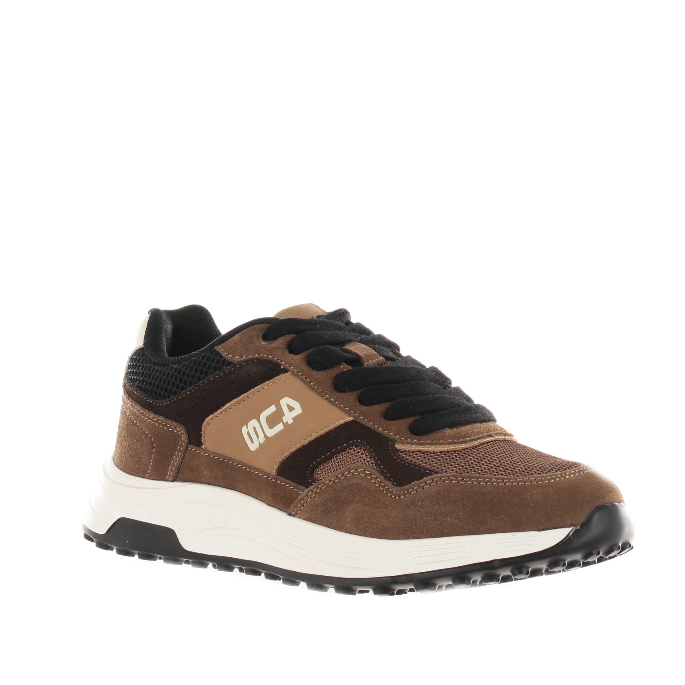 4us sneaker in camoscio e mesh da uomo