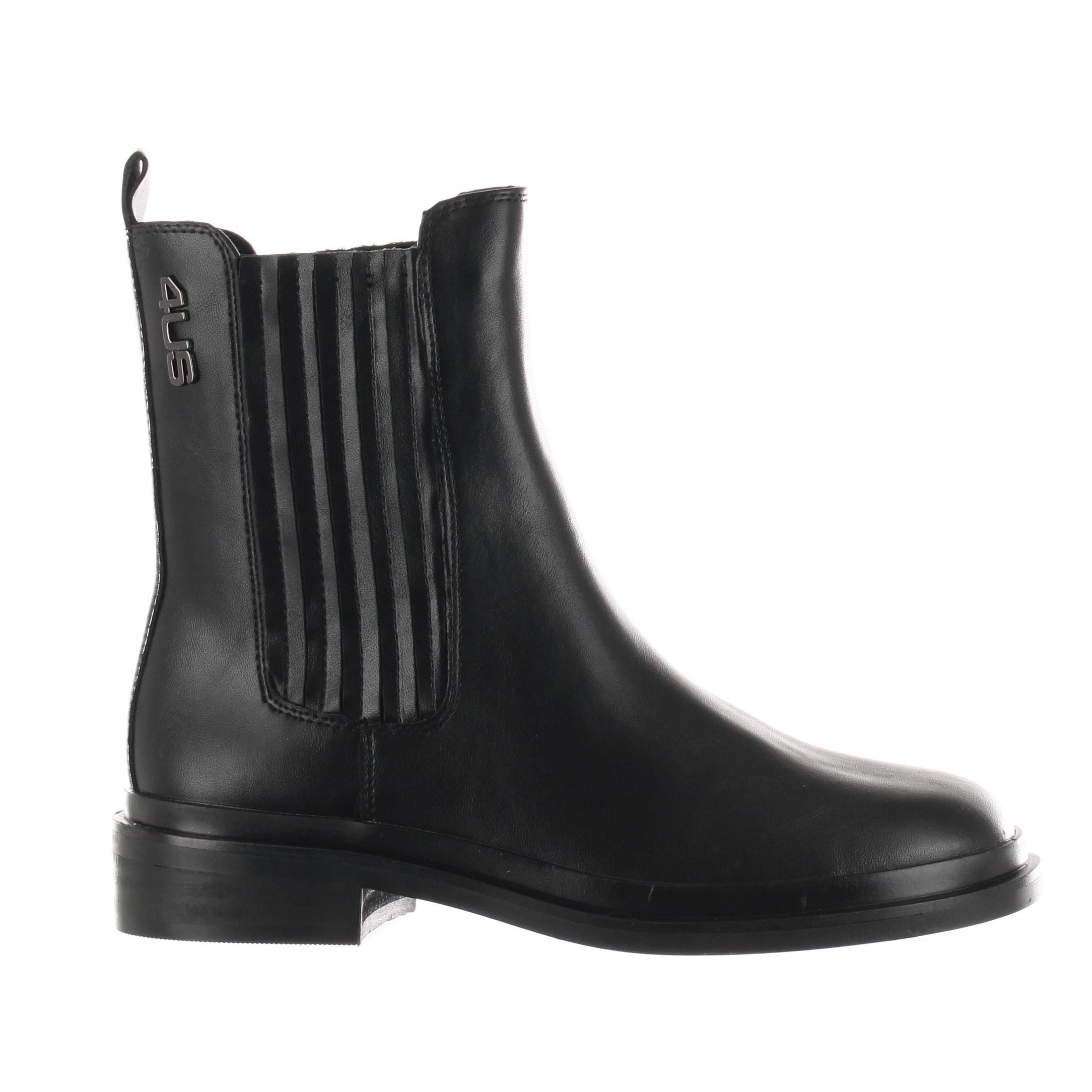 4us stivaletto beatles in pelle da donna