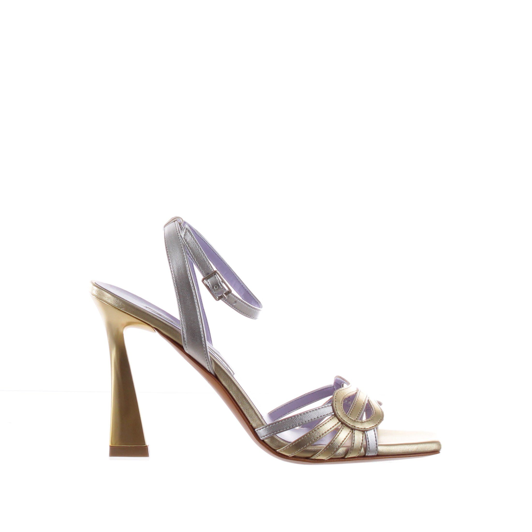 Albano sandalo in pelle metal da donna