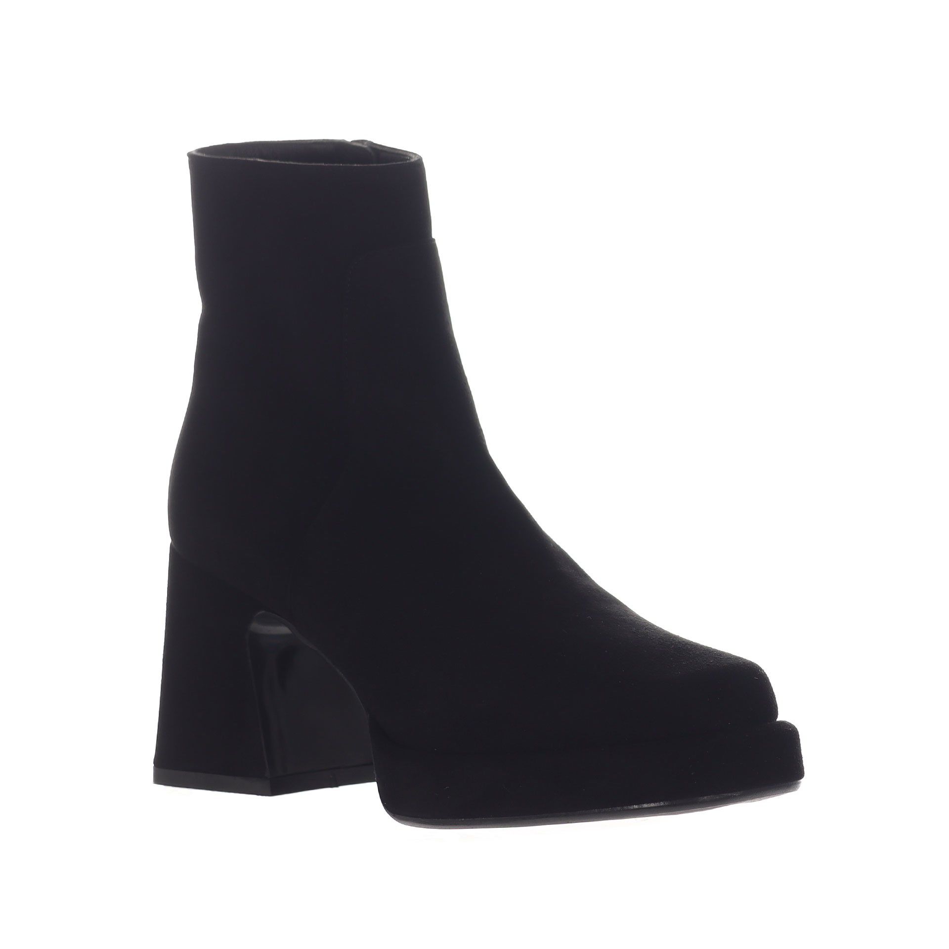 Albano stivaletto platform in camoscio da donna