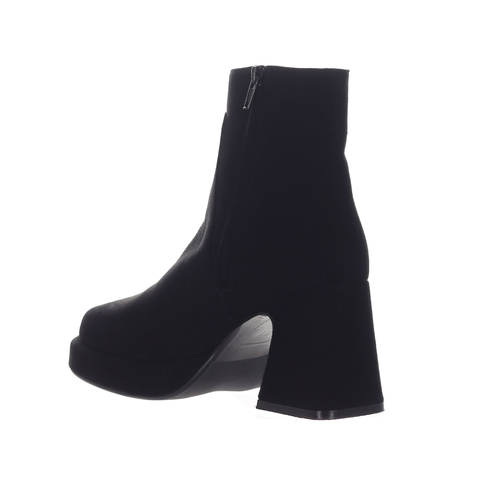 Albano stivaletto platform in camoscio da donna