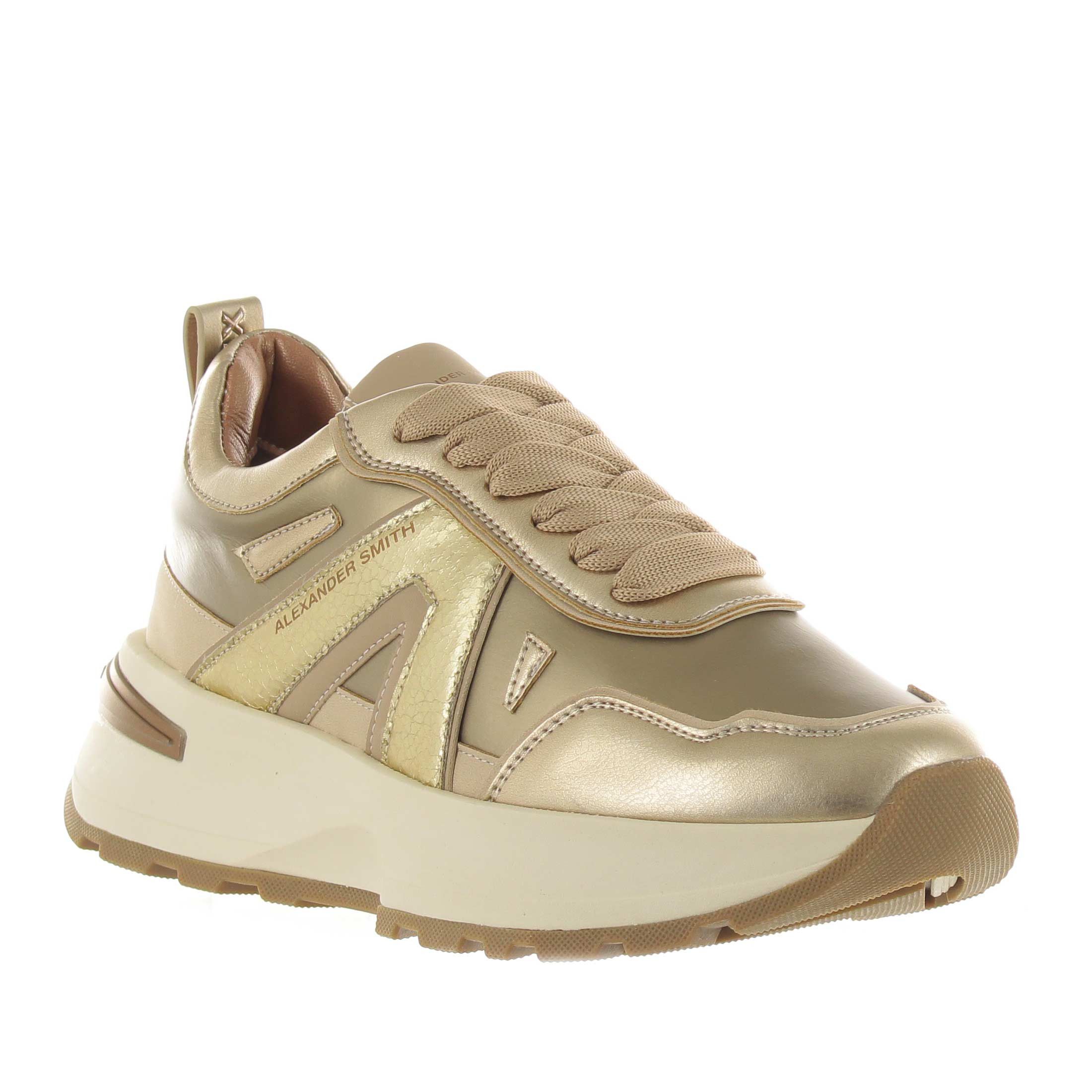 Alexander smith sneaker liverpool in pelle metal da donna