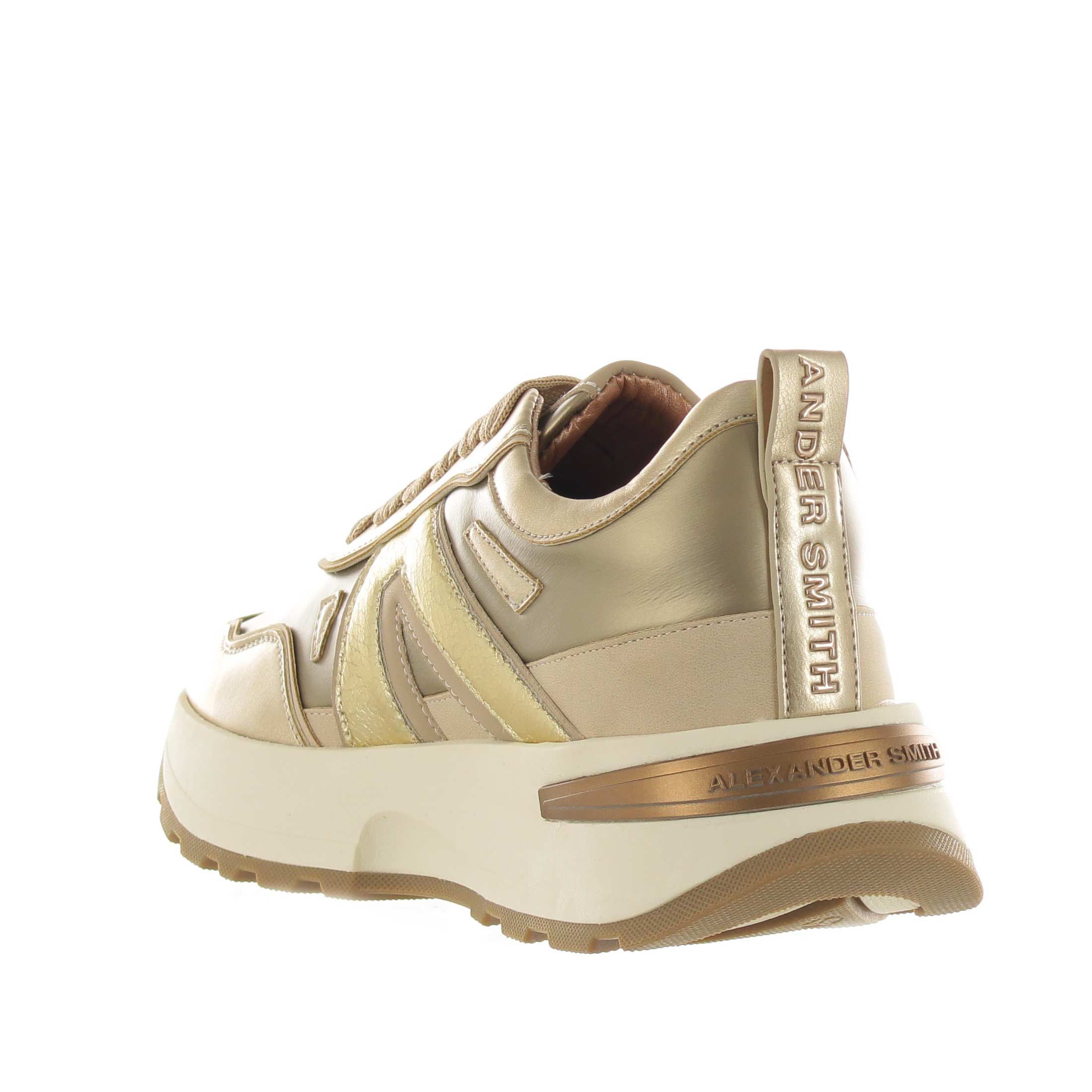 Alexander smith sneaker liverpool in pelle metal da donna