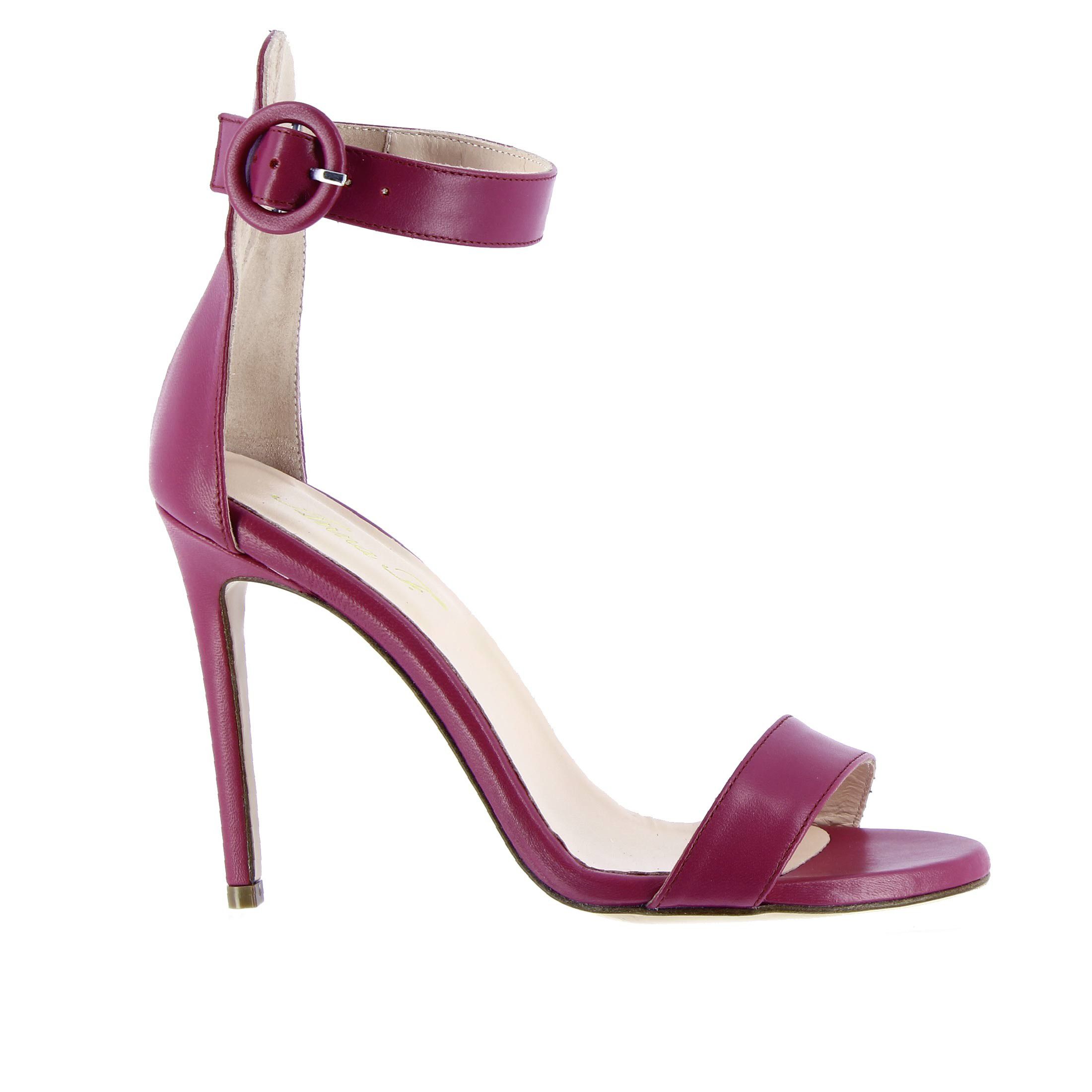 Anna f. sandalo in nappa con cappa da donna