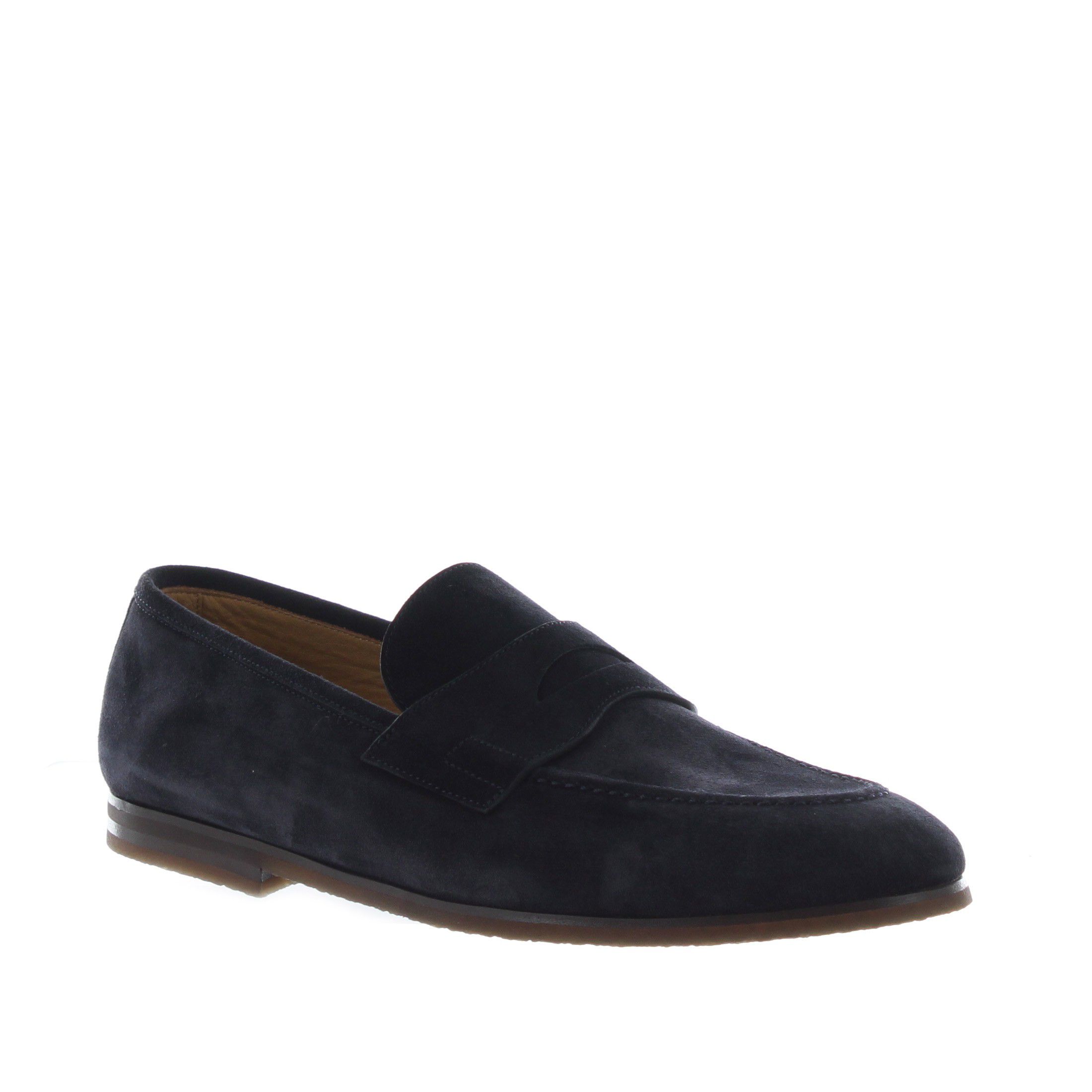 Barrett mocassino con mascherina in suede da uomo