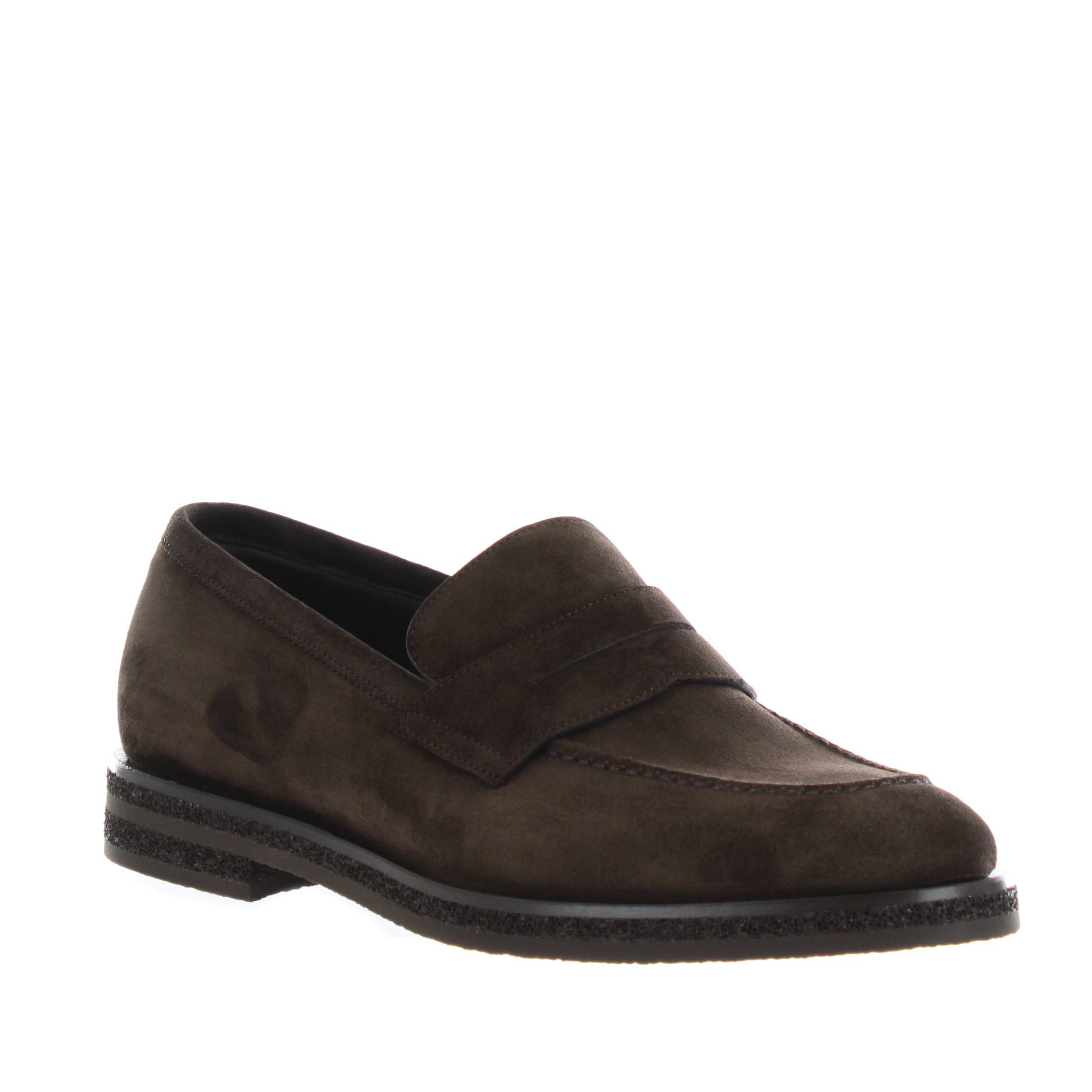 Barrett mocassino con mascherina in suede da uomo