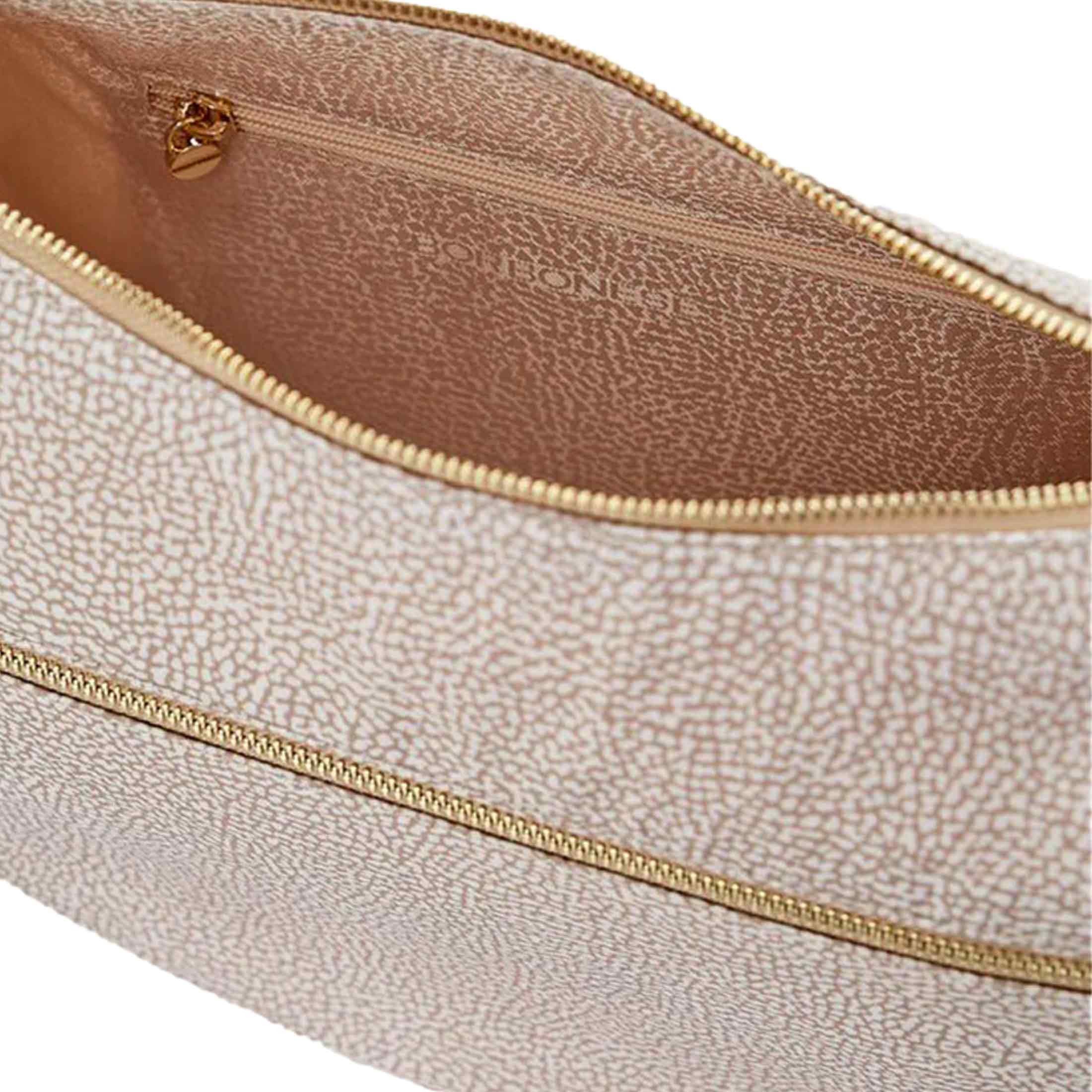 Borbonese luna bag medium tess.ricicl.st.op/vitello da donna