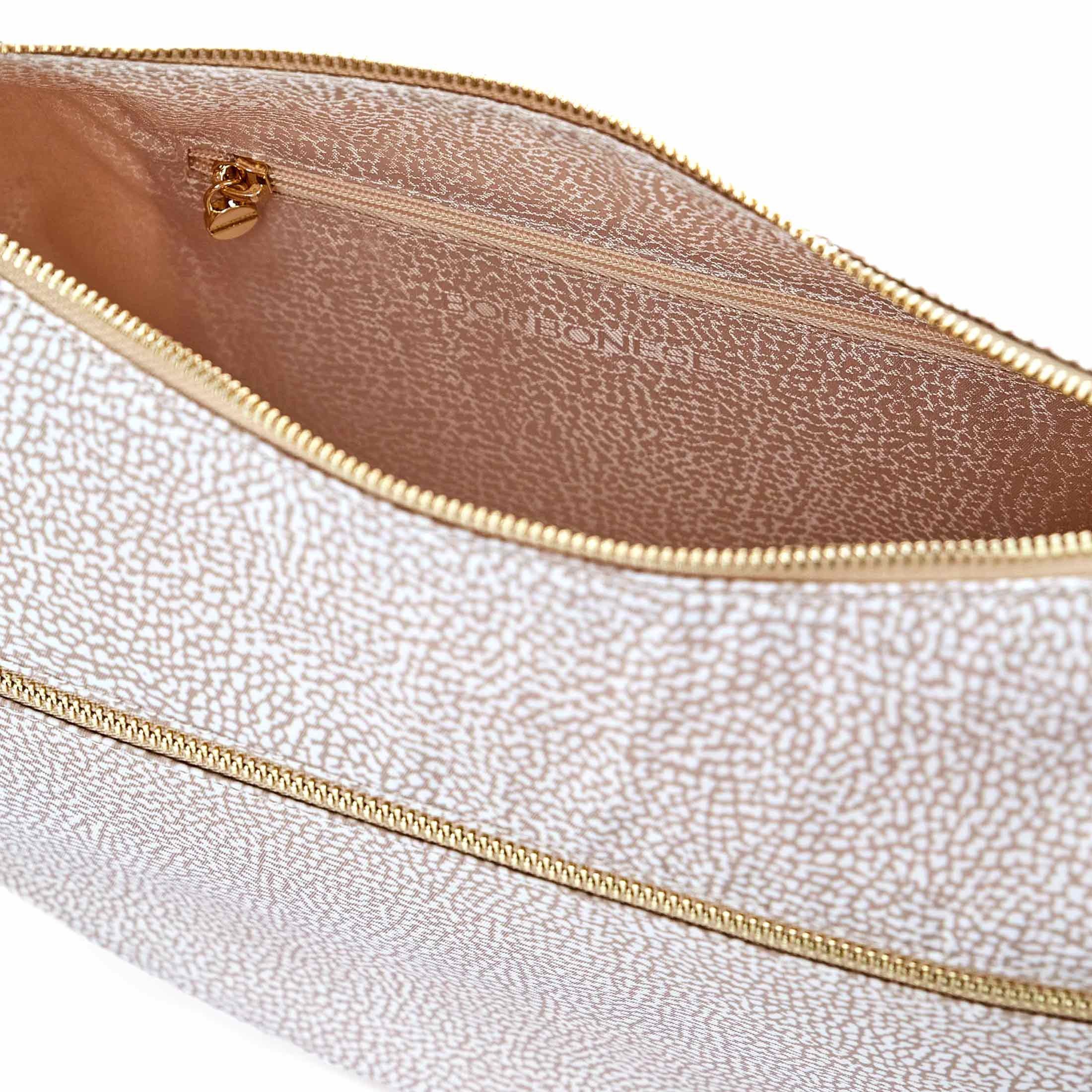 Borbonese luna bag middle in tessuto riciclato op da donna