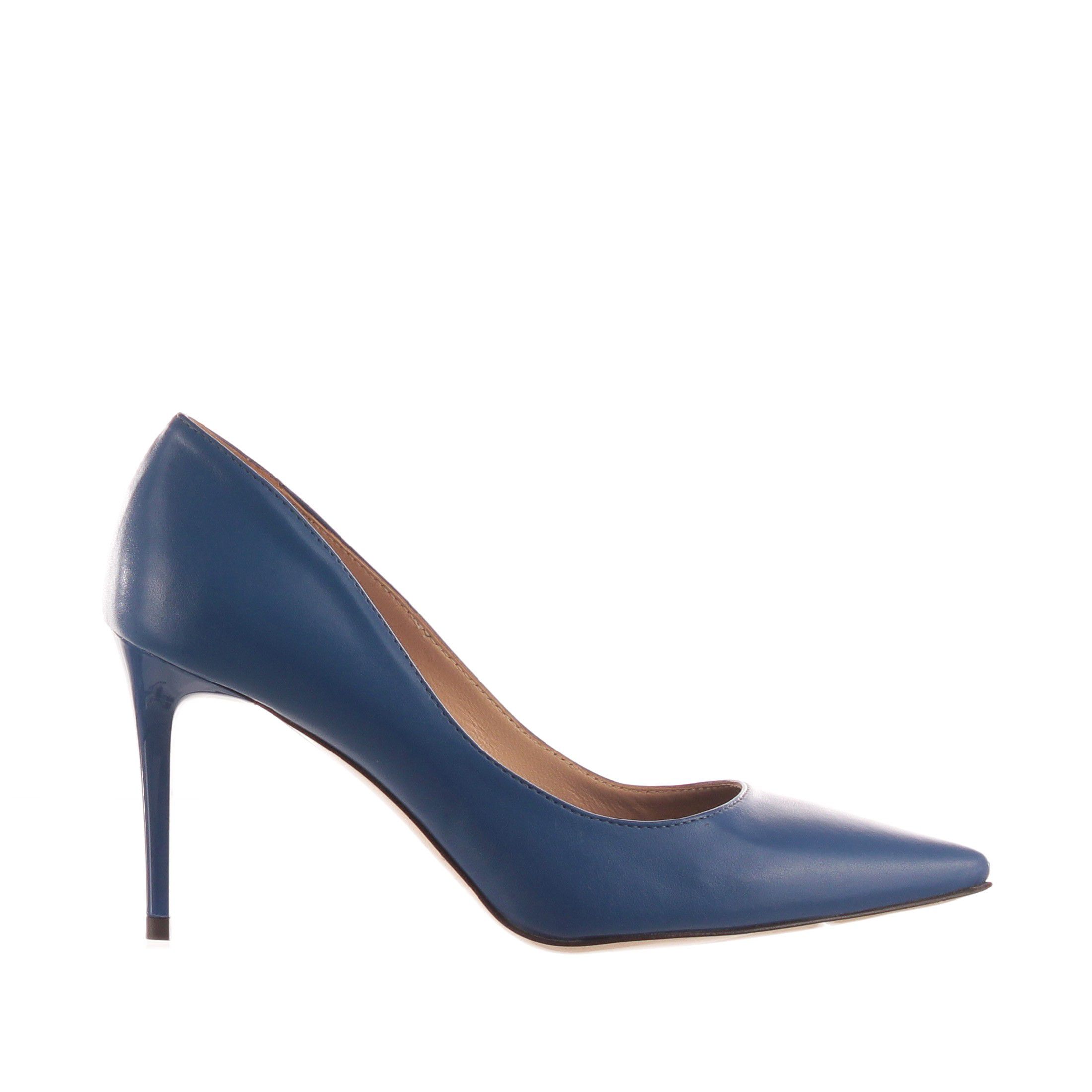 Bruglia décolleté in pelle da donna