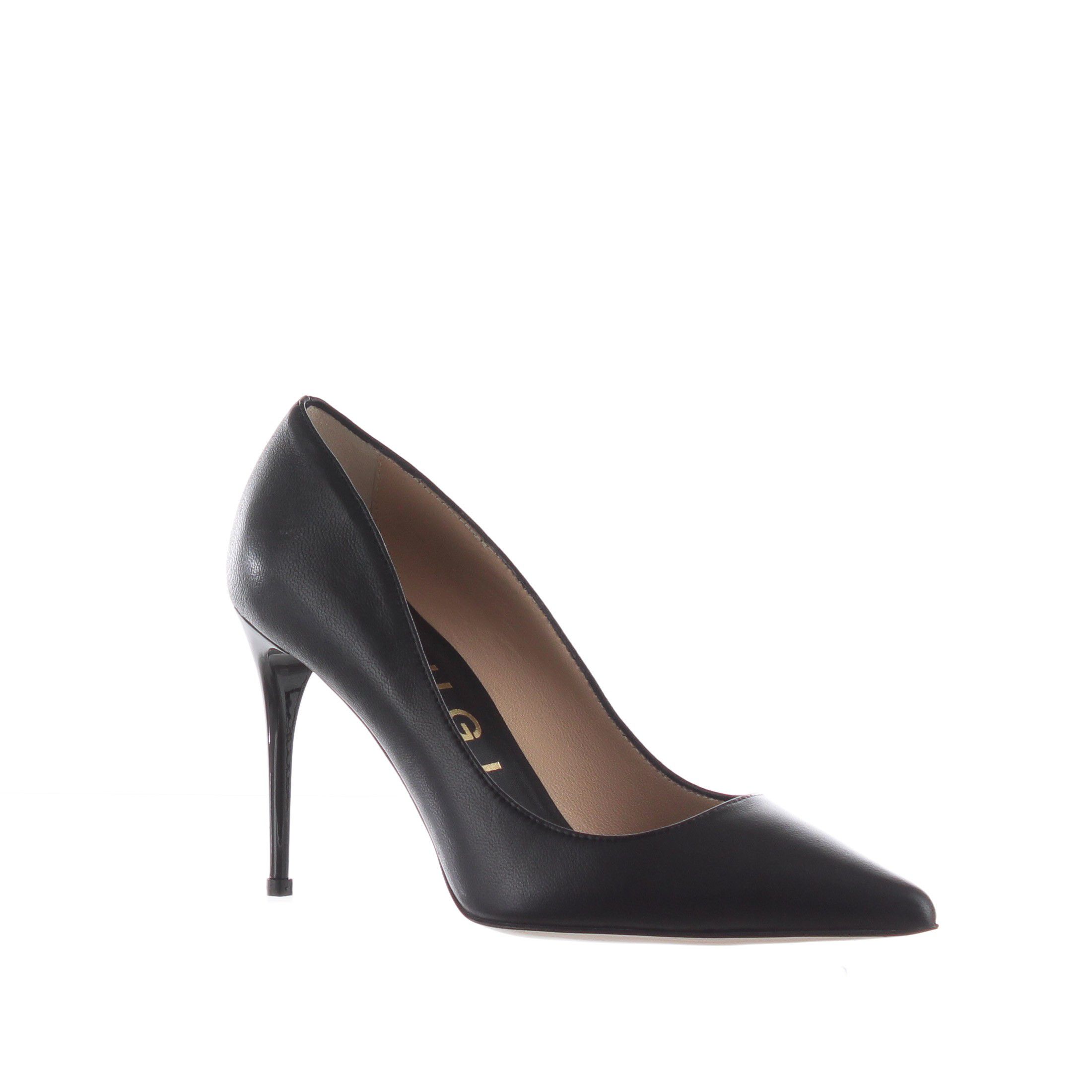 Bruglia décolleté in pelle da donna