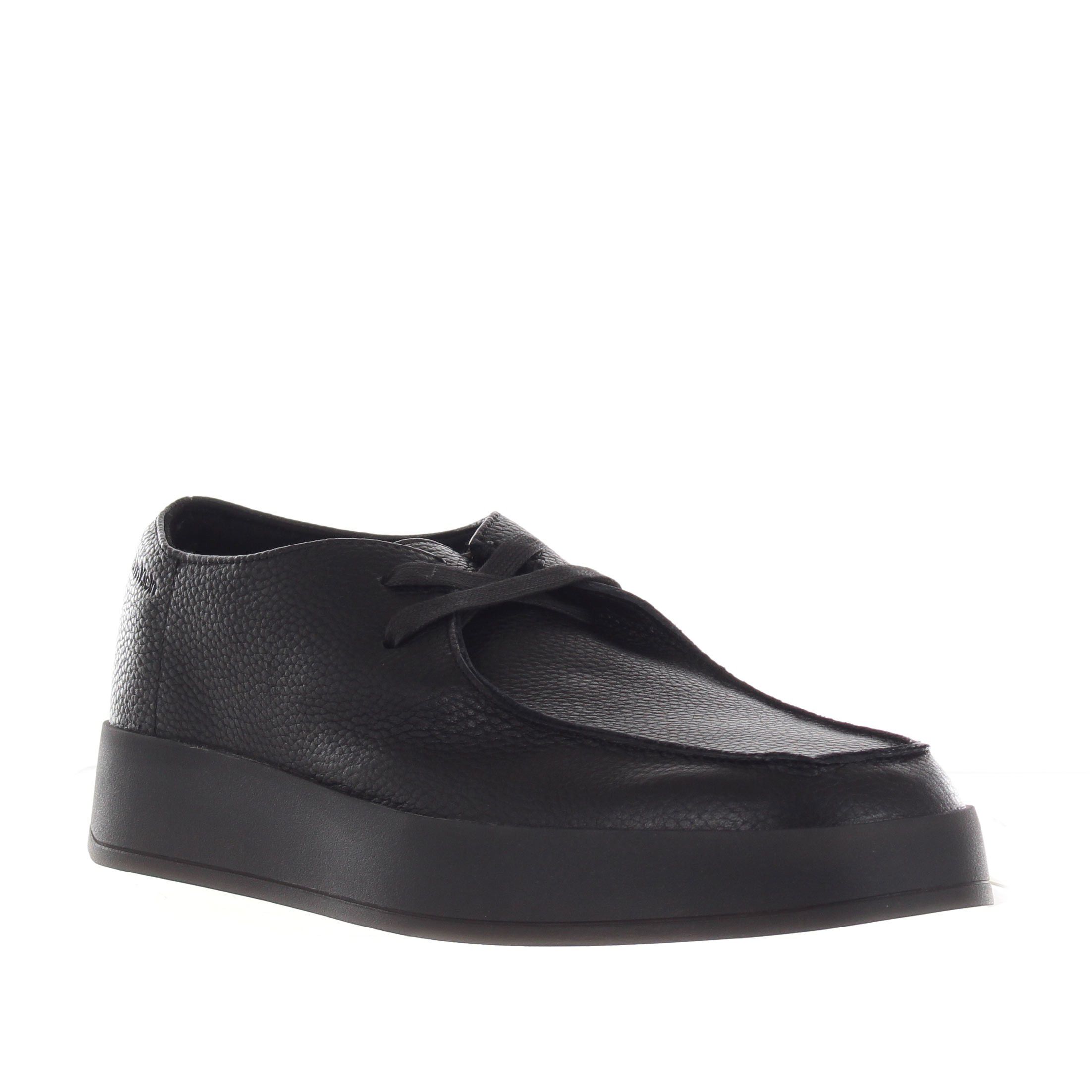 Calvin klein stringata in pelle da uomo