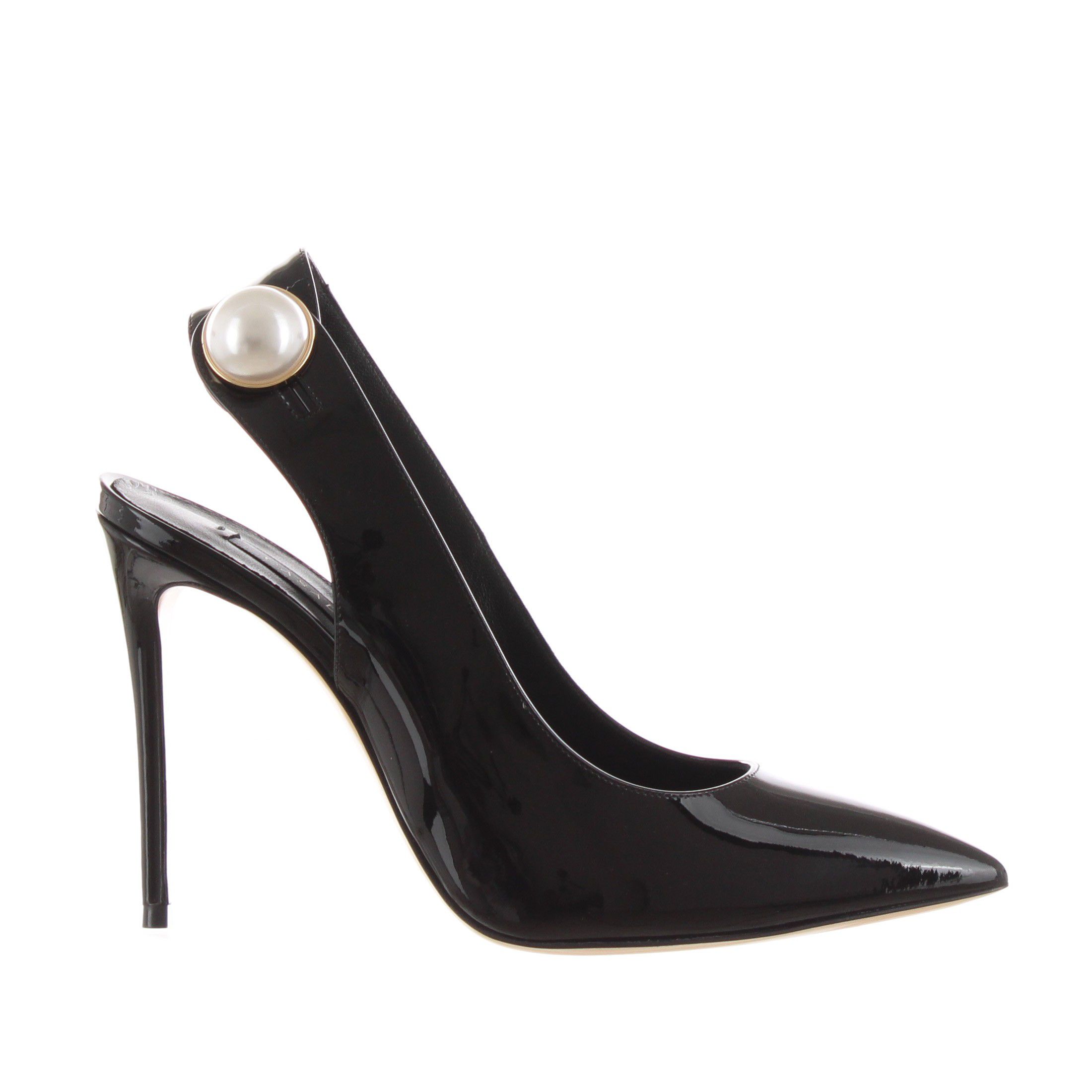 Casadei décolleté slingabck julia big pink in vernice da donna