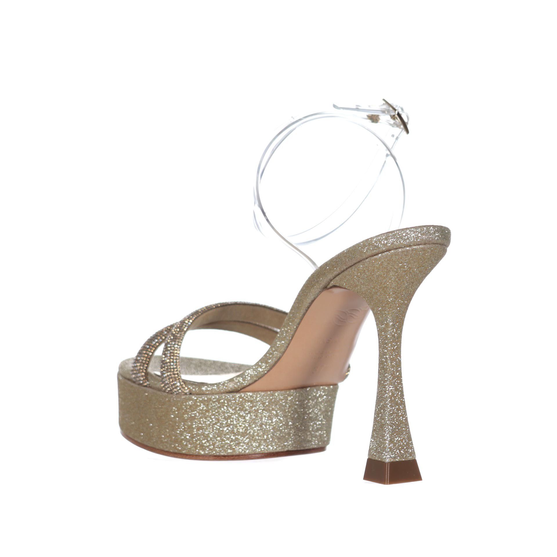 Casadei sandalo donna hollywood in glitter da donna