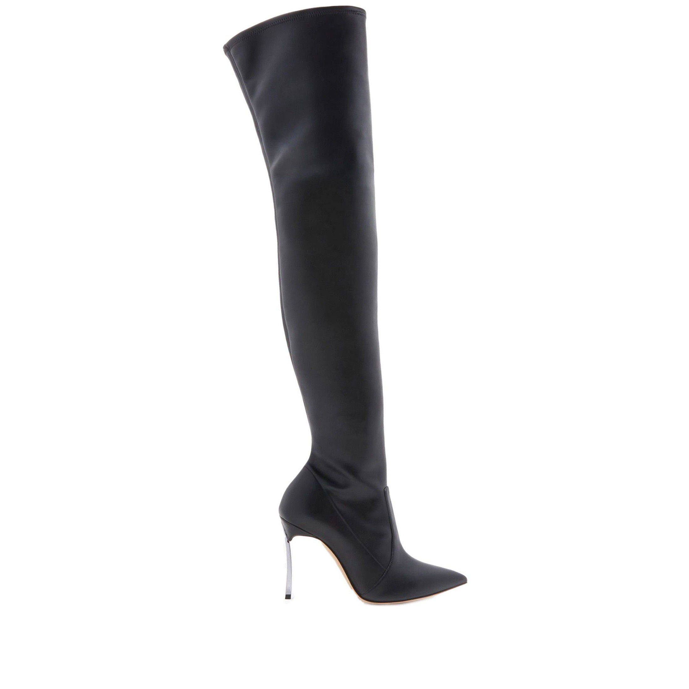 Casadei stivale a coscia blade jolly in nappa da donna