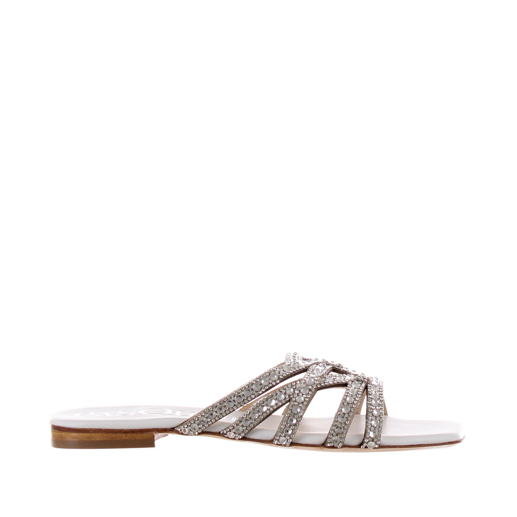 Chiara pasquini ciabattina cut out con microcristalli da donna