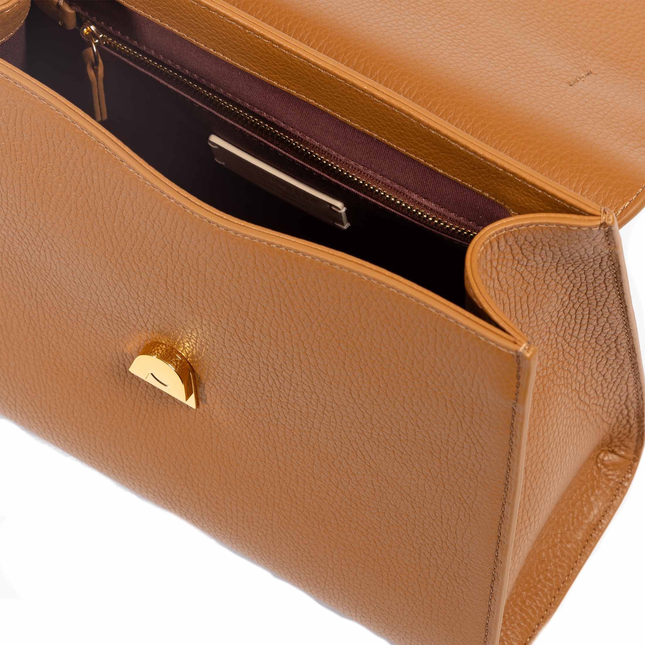 Borsa a mano coccinelle dew medium in pelle