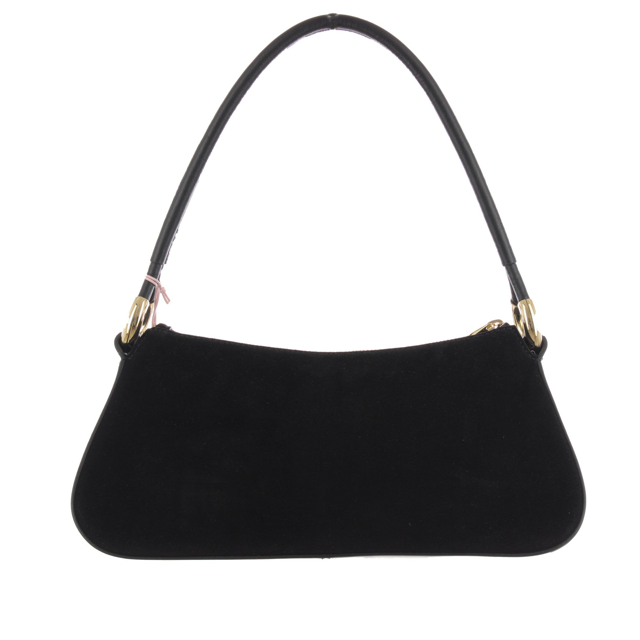 Coccinelle borsa a mano lisbet in camoscio patchwork da donna
