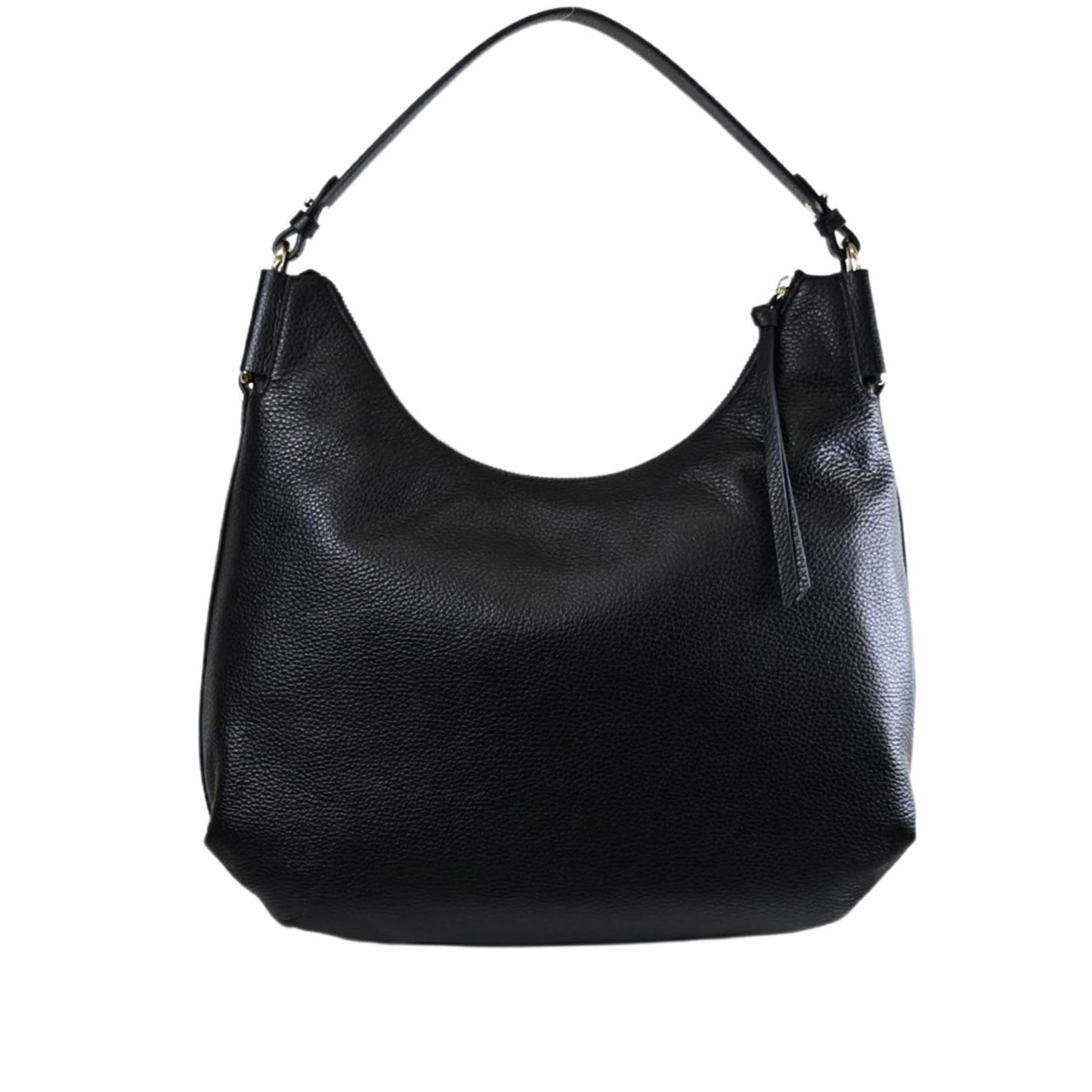 Coccinelle borsa a mano rebekka in pelle  con grana da donna
