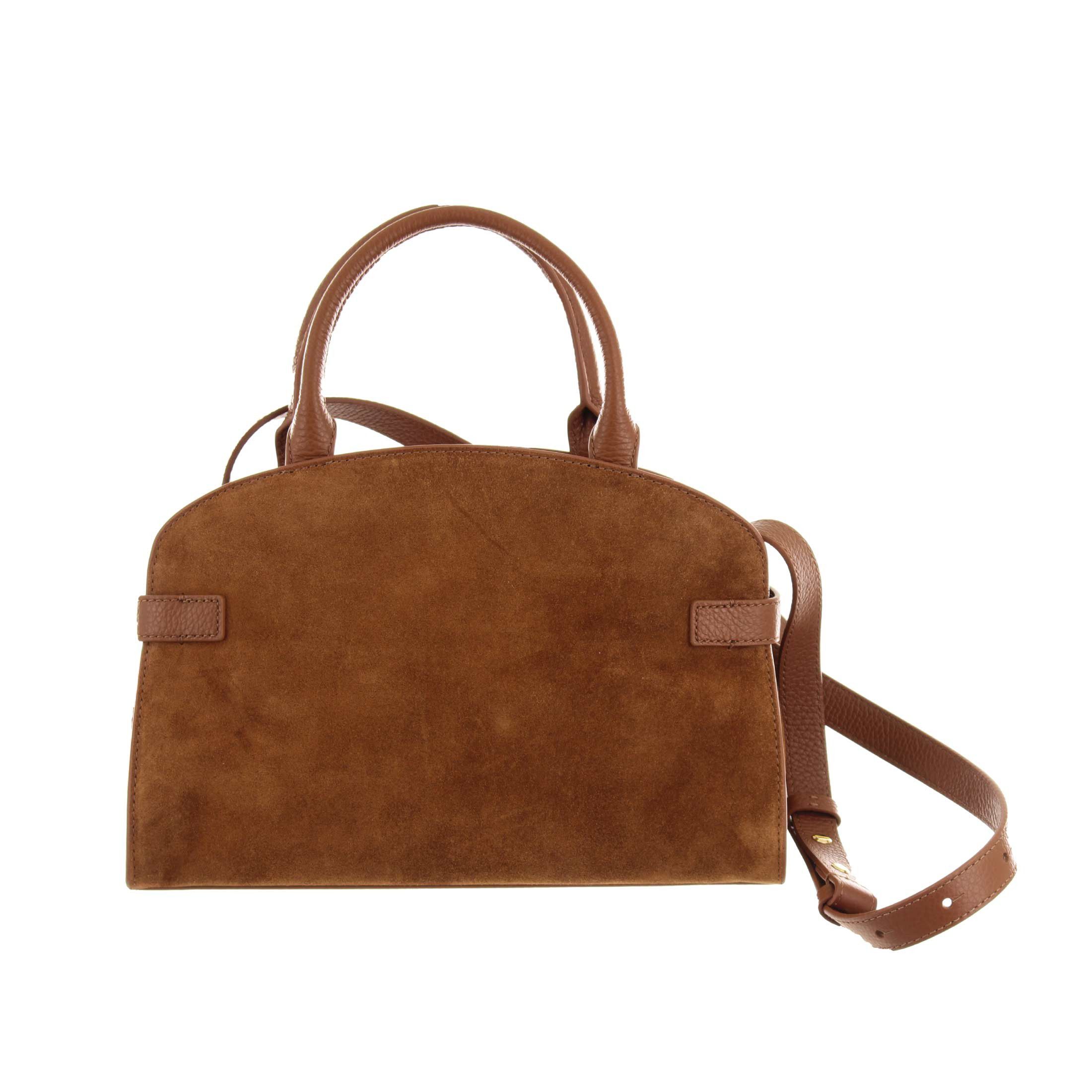 Coccinelle borsa a mano sabine small in camoscio da donna