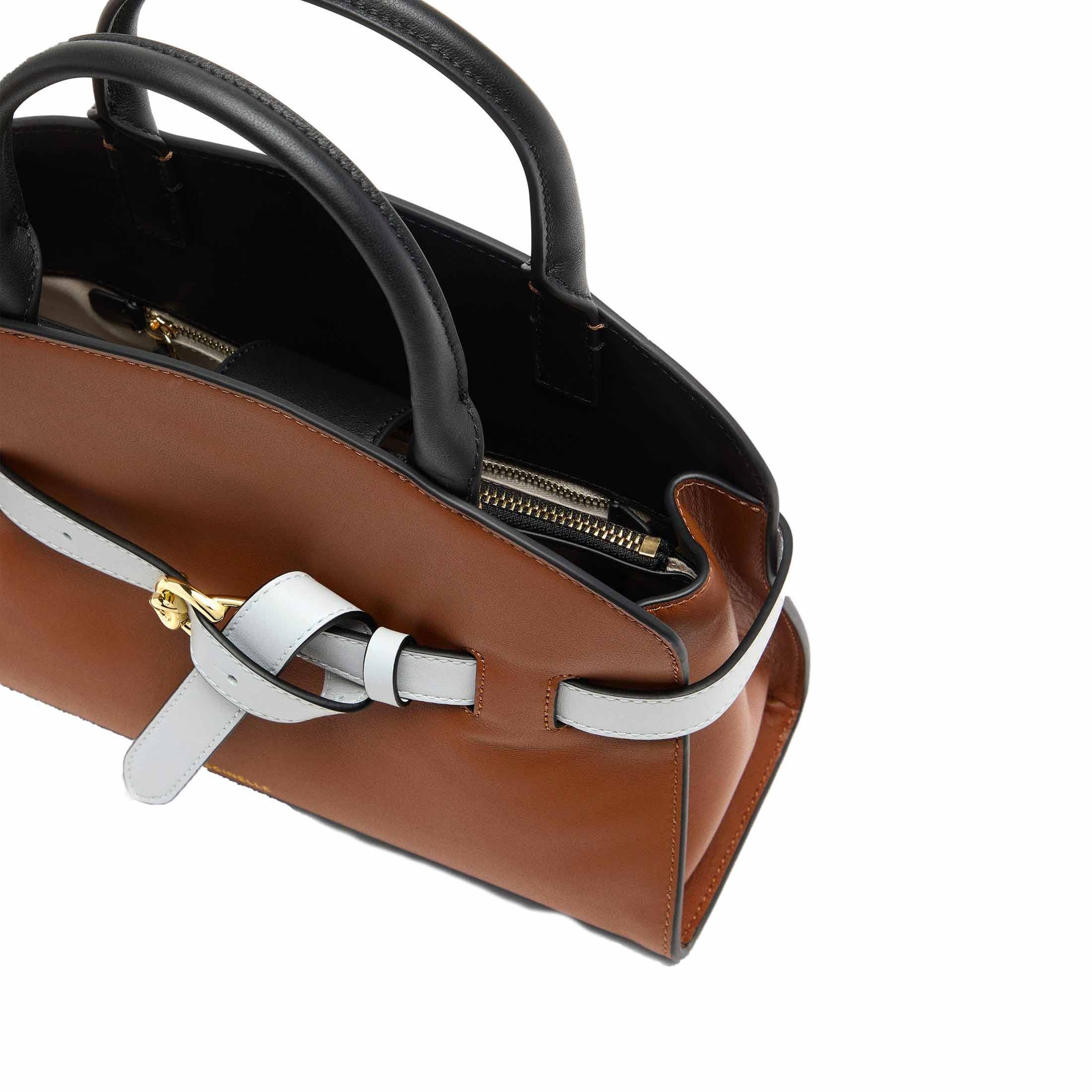 Coccinelle borsa a mano sabine small in pelle liscia da donna