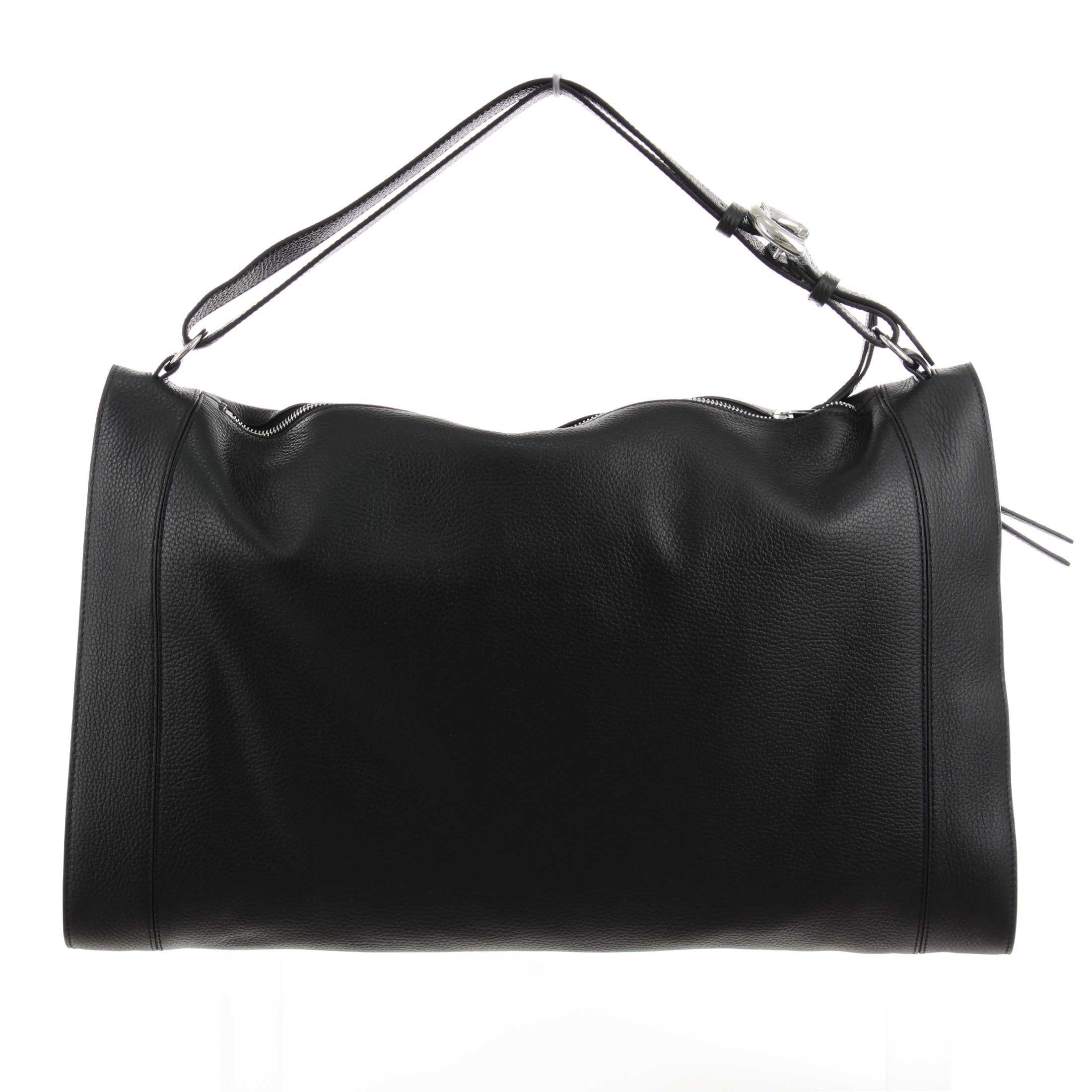 Coccinelle borsa a spalla elinor large in pelle con grana da donna