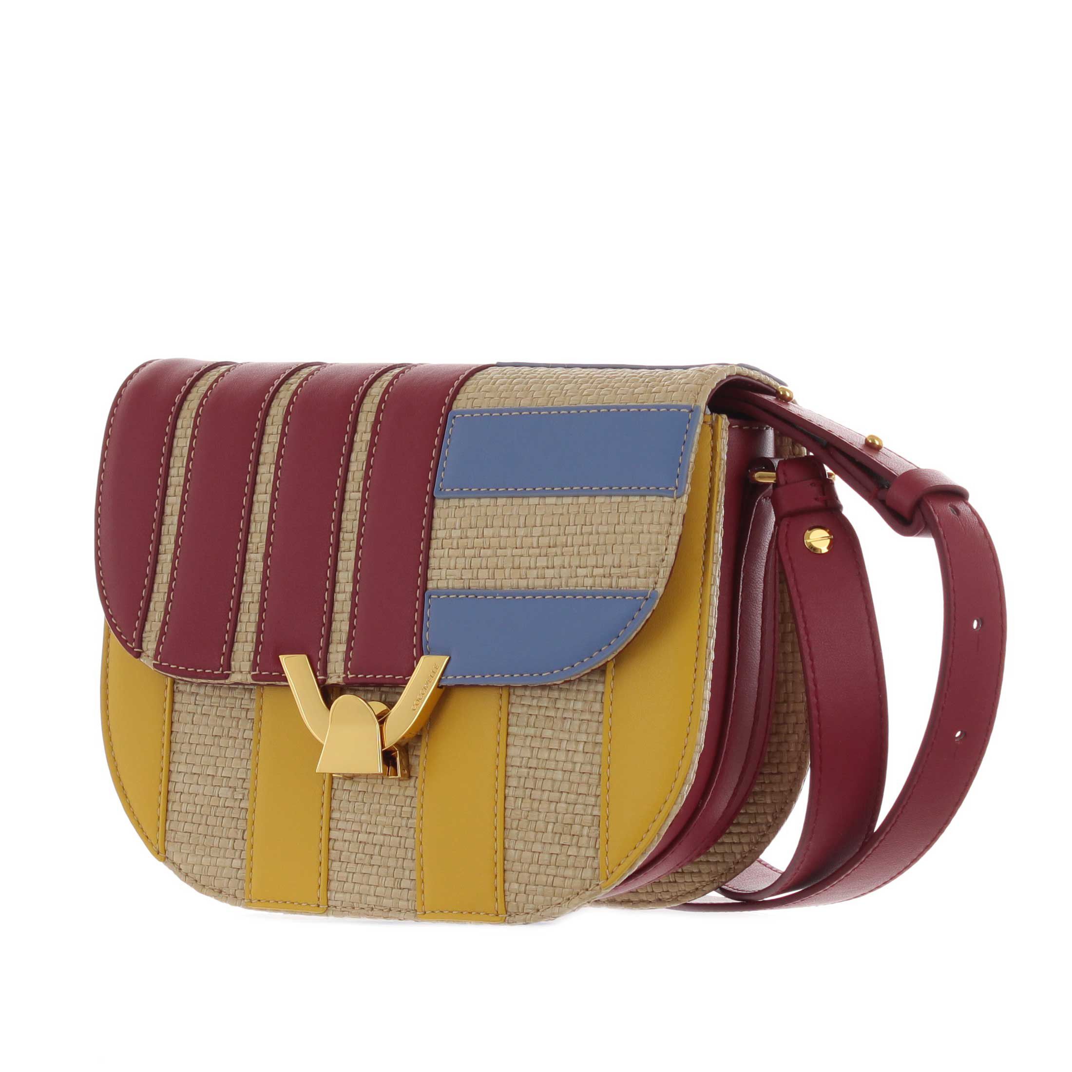 Coccinelle handbag aveiro patch/smooth leath. da donna