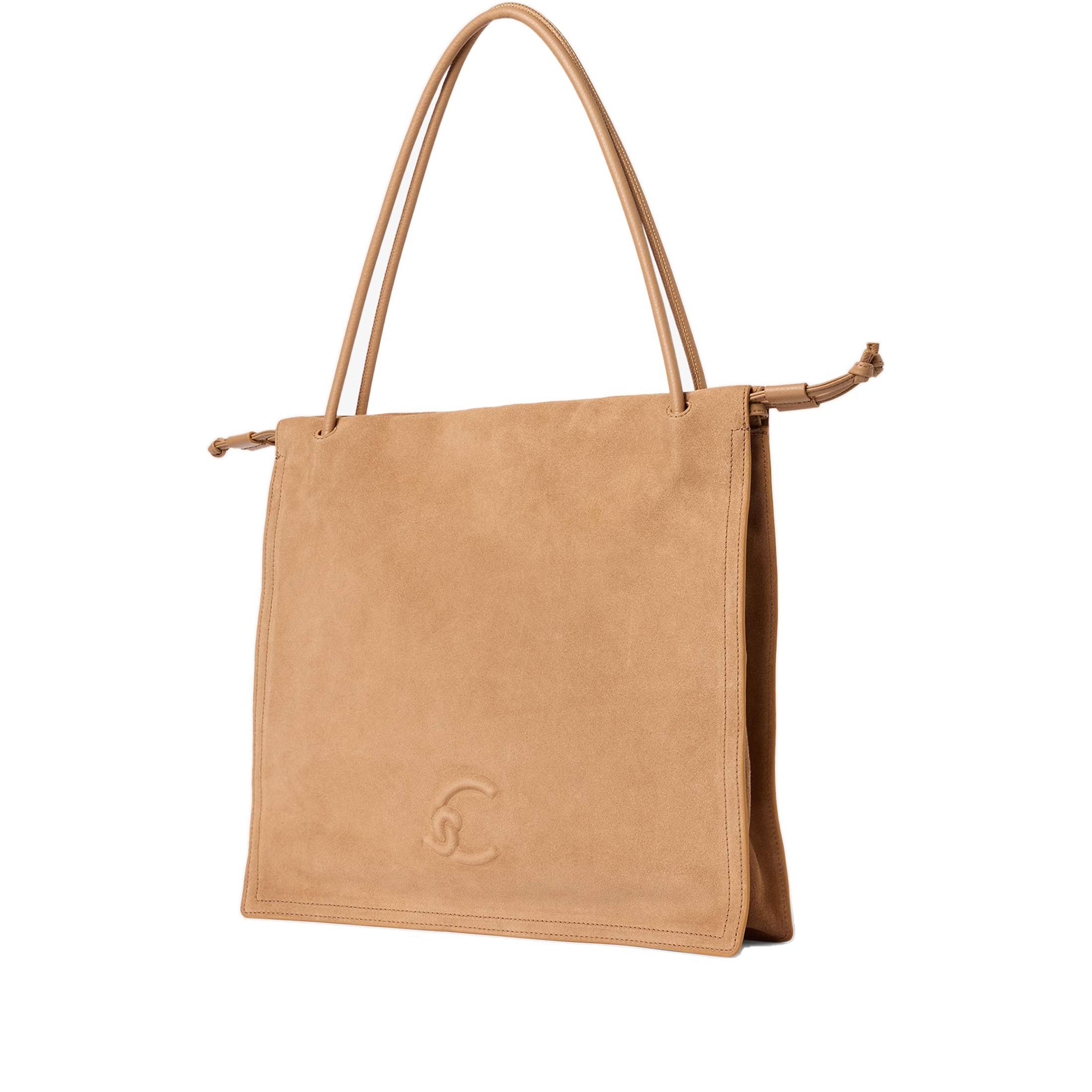 Coccinelle handbag large dulse in suede  da donna