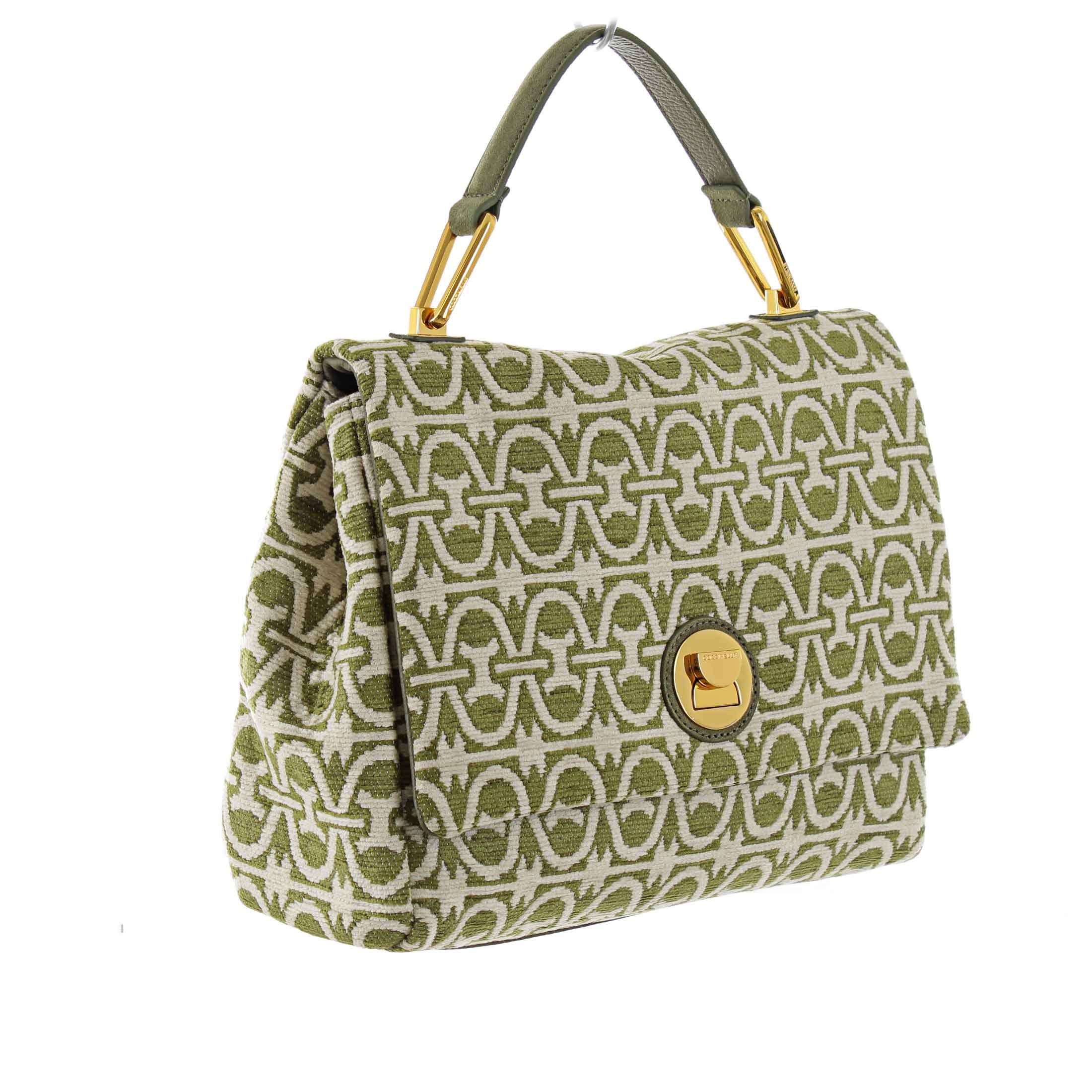 Coccinelle liya winter monogram in tessuto da donna