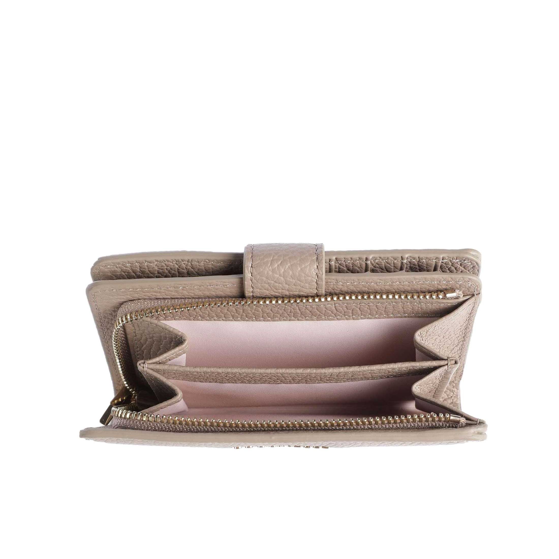 Coccinelle portafoglio metallic soft medium da donna