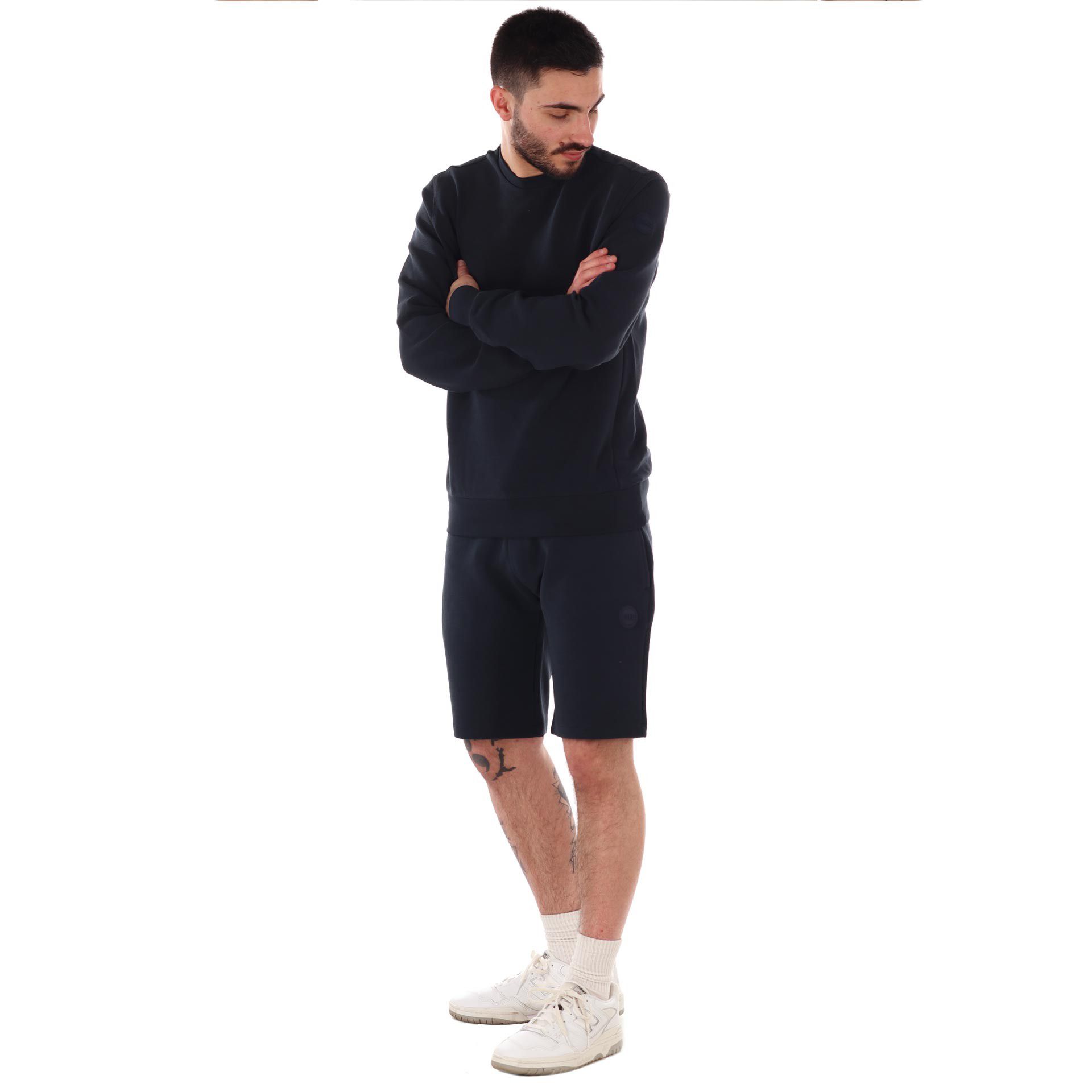 Colmar bermuda in felpa ottoman da uomo
