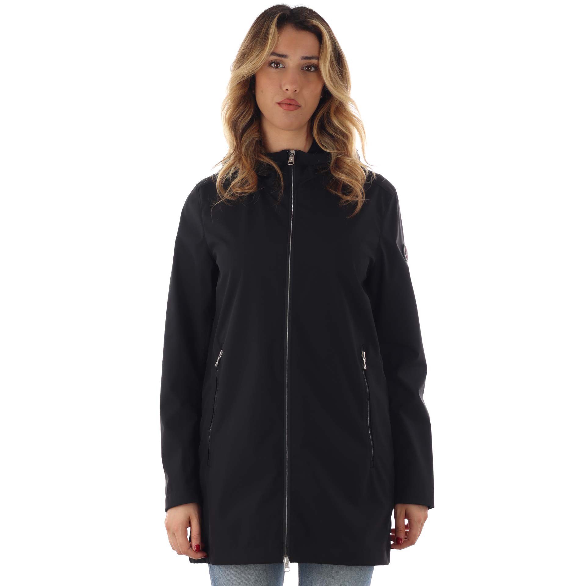 Colmar giacca lunga in softshell stretch da donna