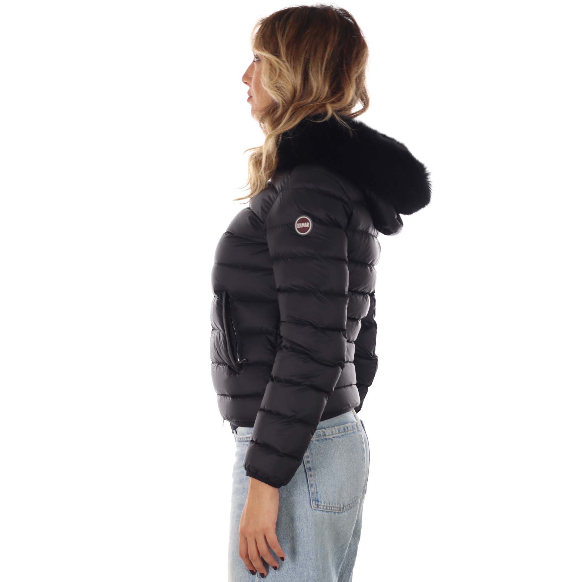 Piumino colmar con pelliccia clearance