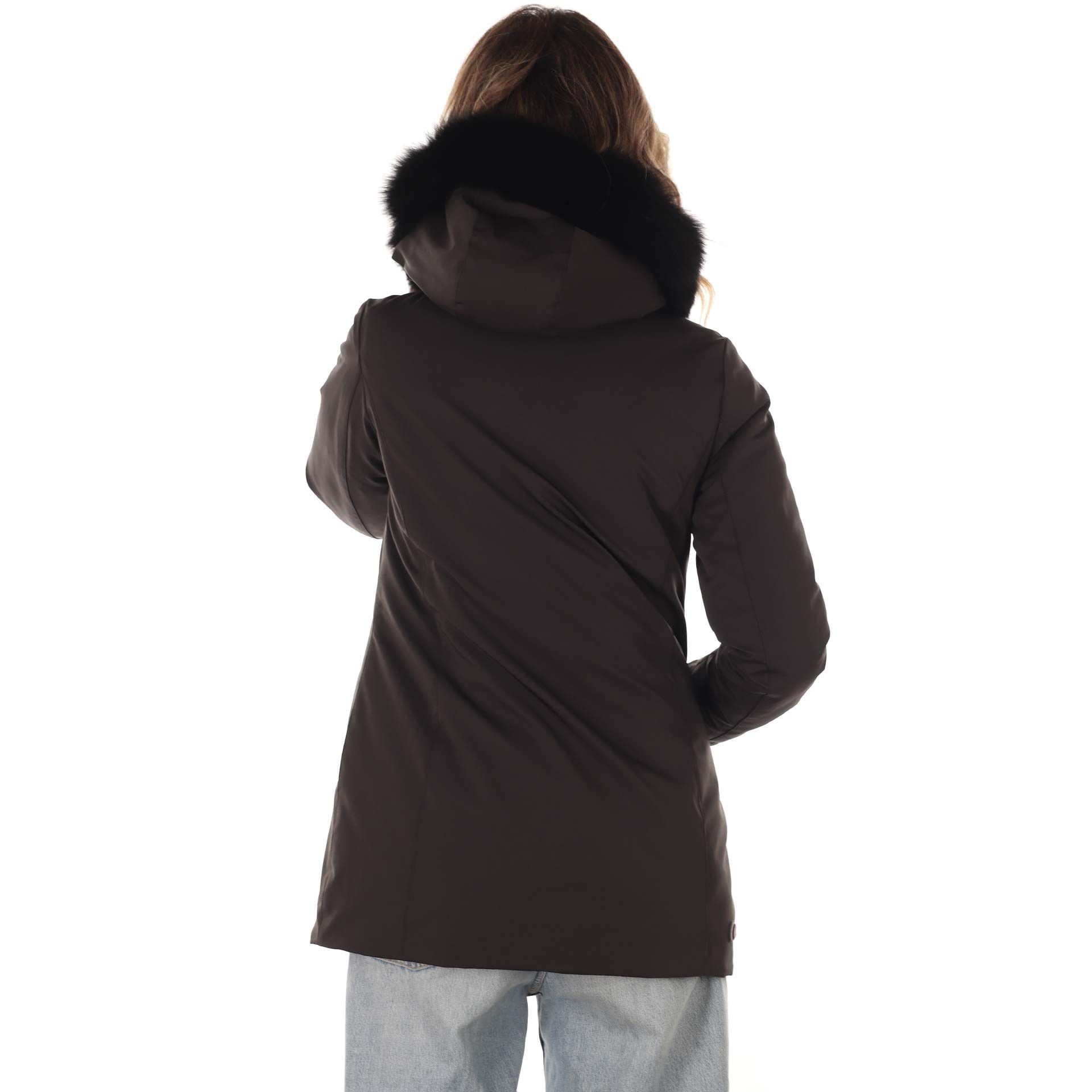 Colmar piumino impermeabile con pelliccia sintetica da donna
