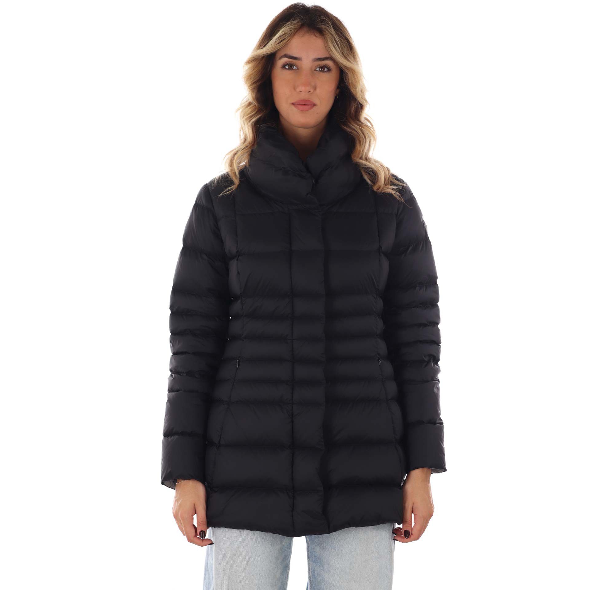 Piumino sciancrato hot sale