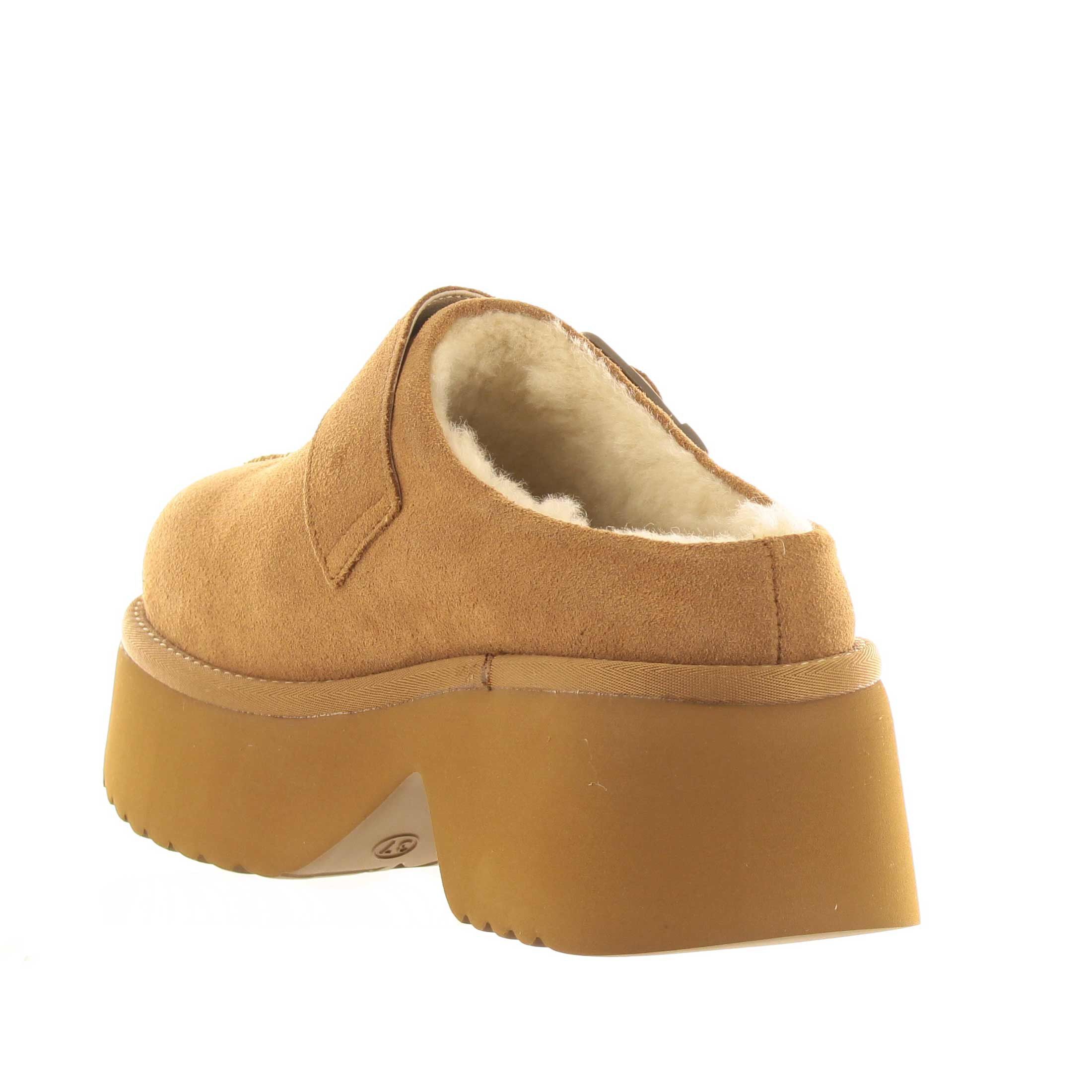 Colors of california clogform sabot in camoscio da donna