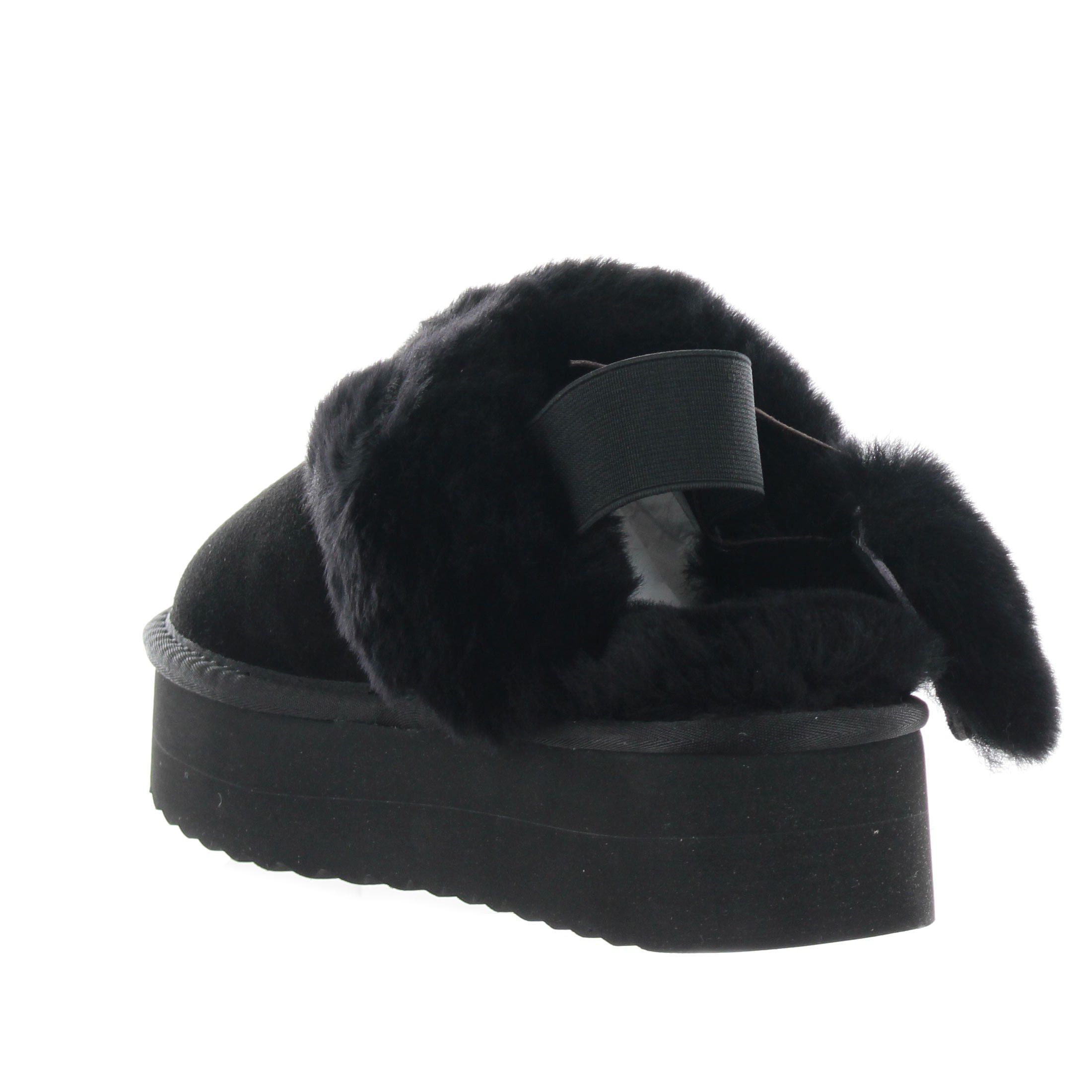 Colors of california sabot platform in camoscio da donna