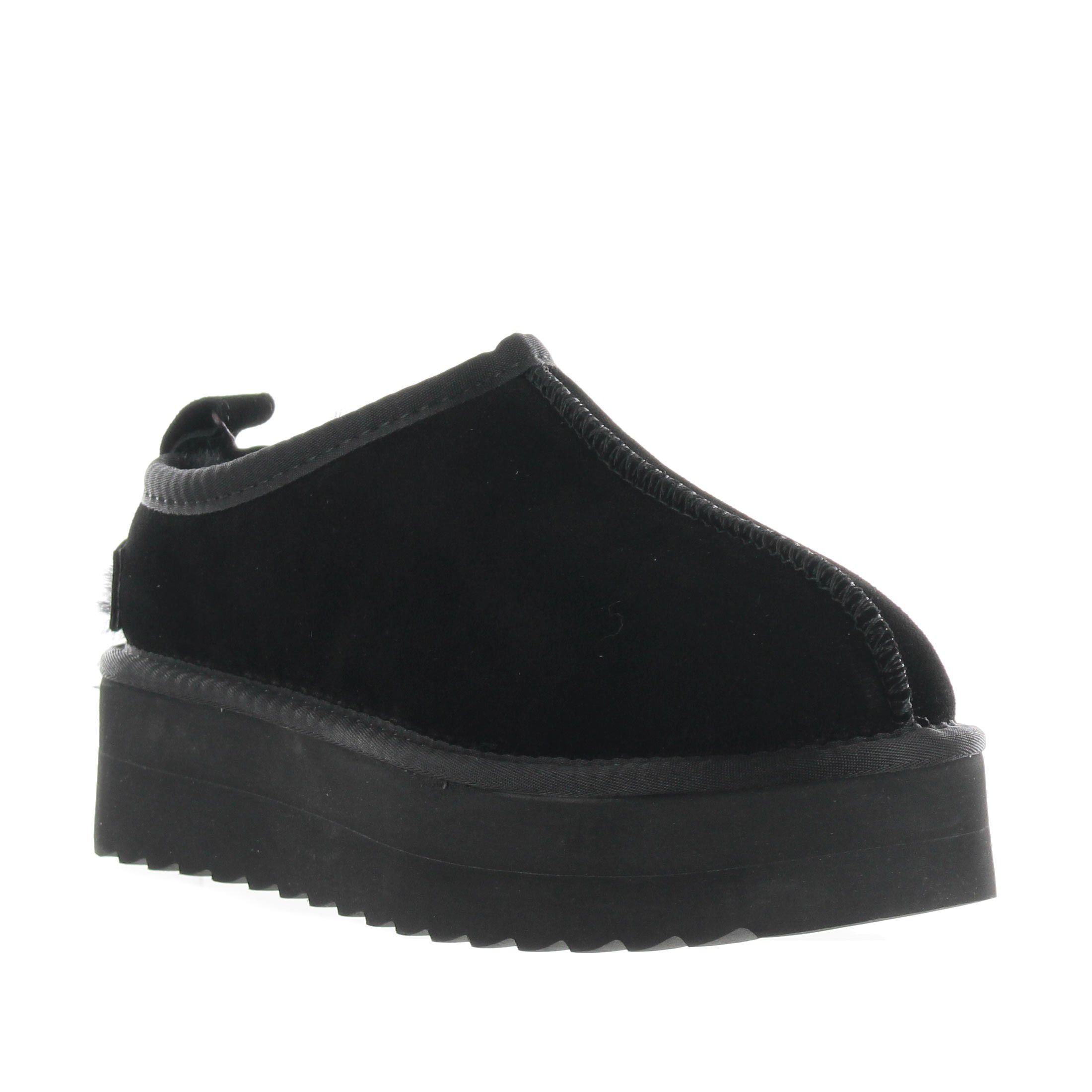 Colors of california sabot platform in camoscio da donna