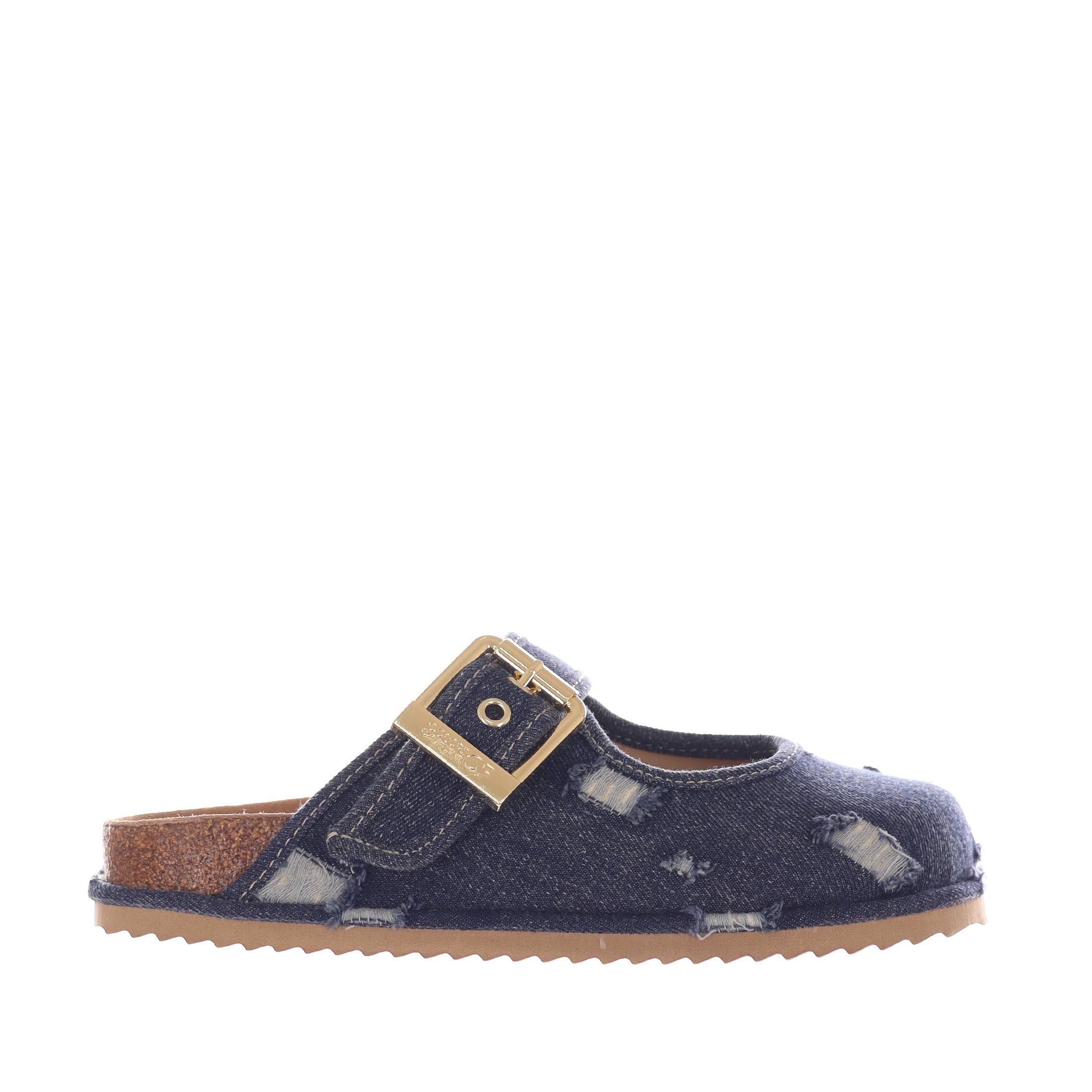 Colors of california sandalo mary-jane in denim da donna