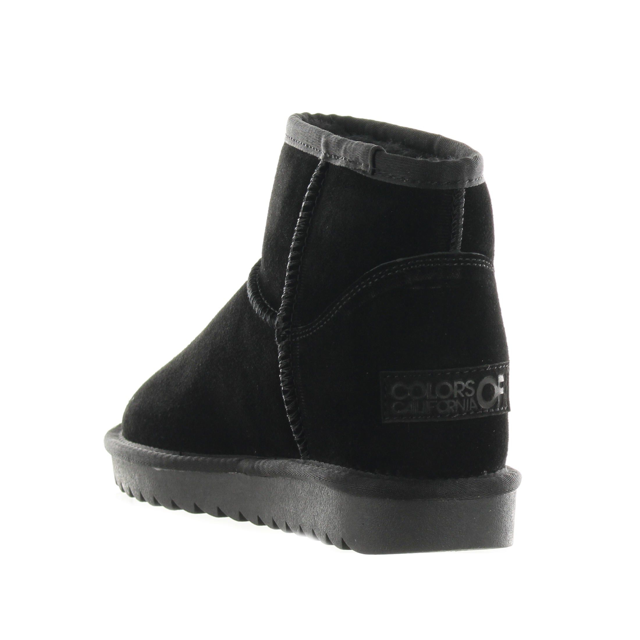 Colors of california stivaletto inner wedge in camoscio da donna