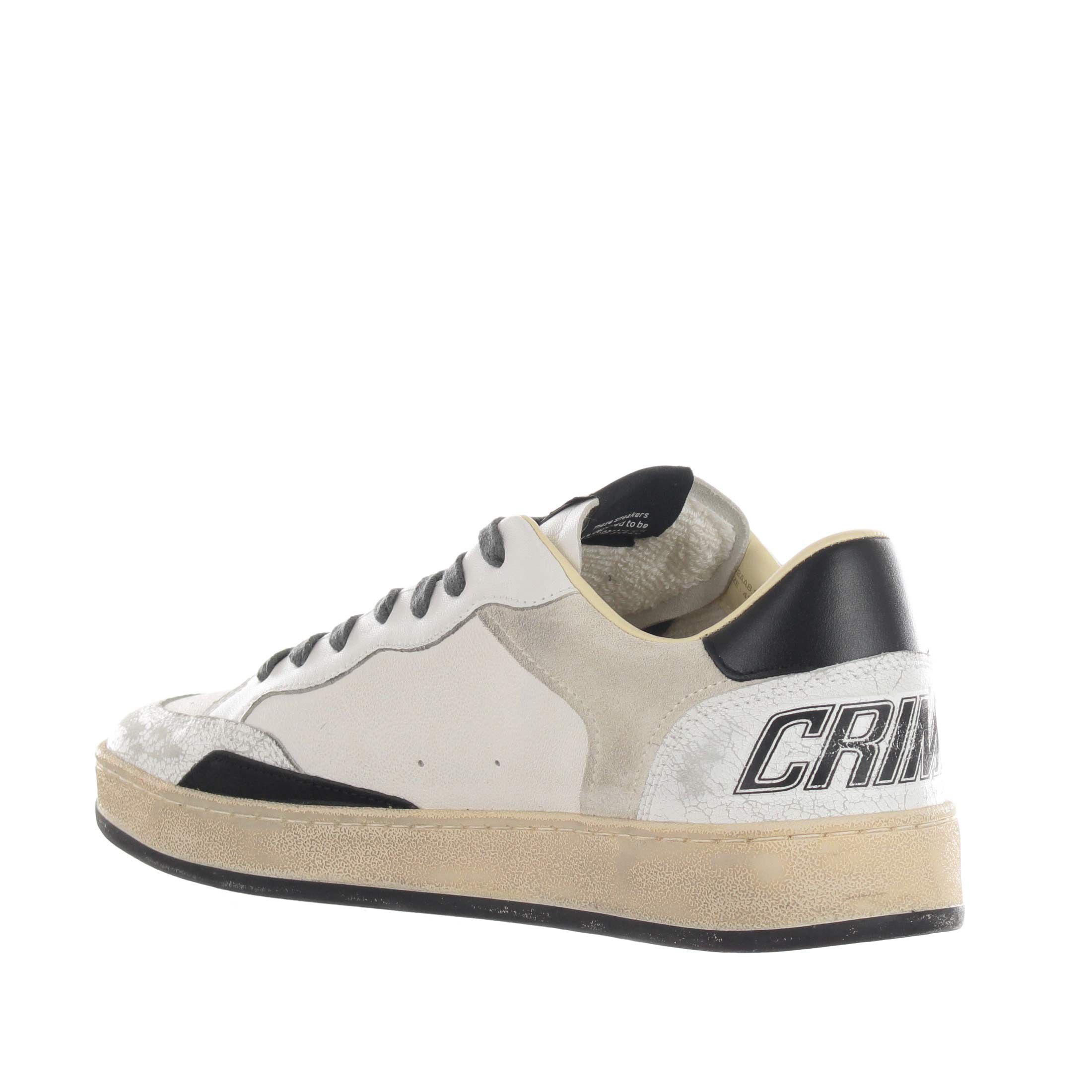 Crime london sneaker chelsea in pelle da uomo